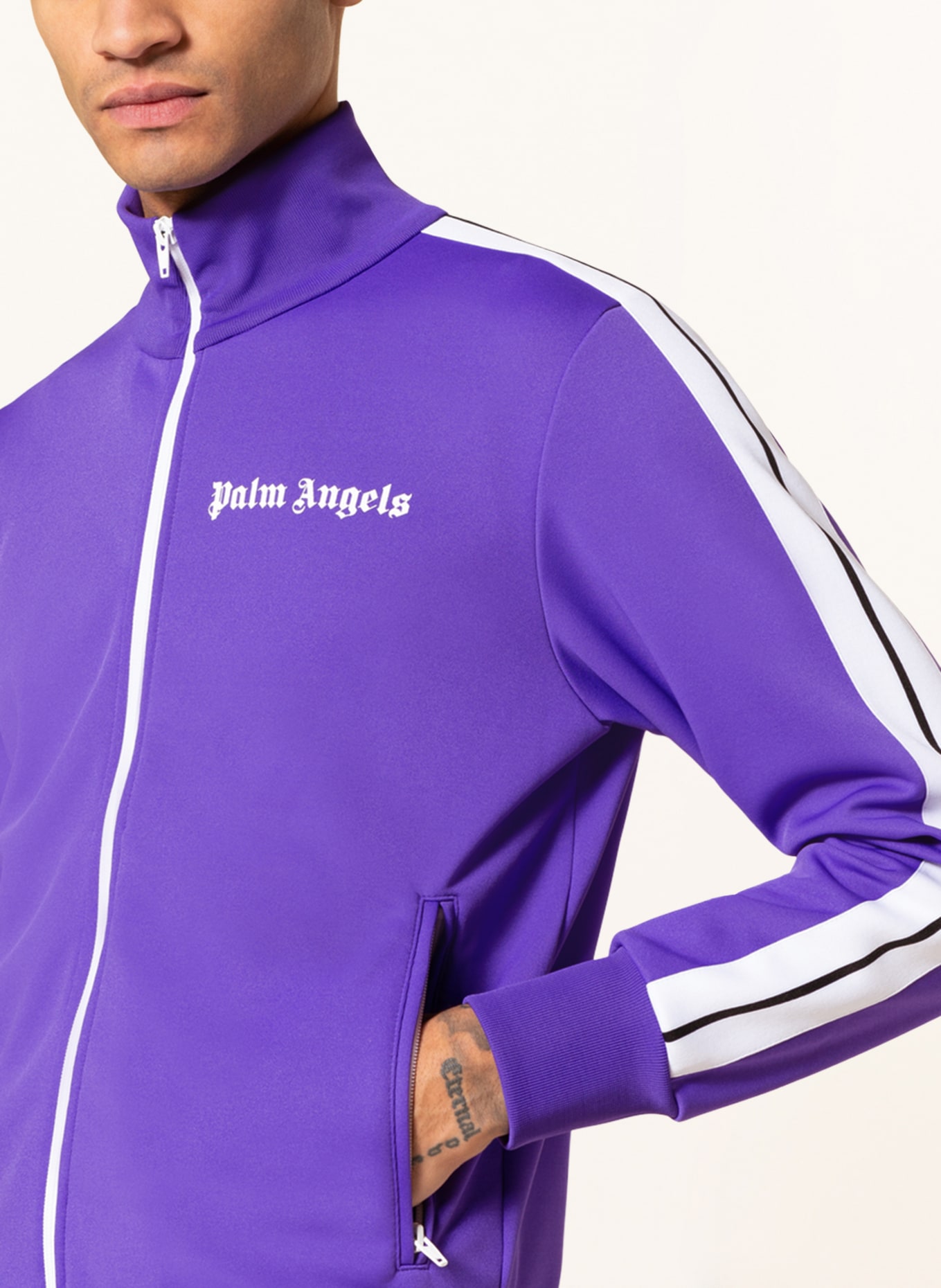 Palm Angels Sweat jacket in purple