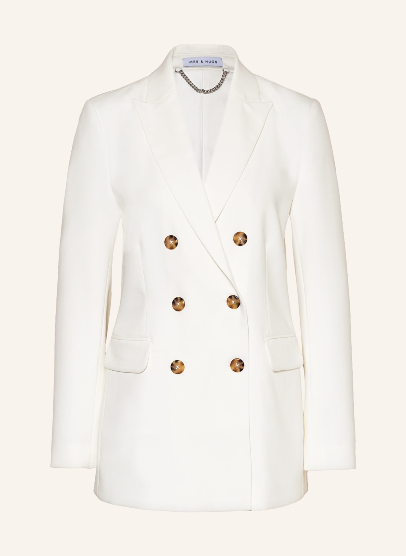 MRS & HUGS Blazer , Color: WHITE (Image 1)