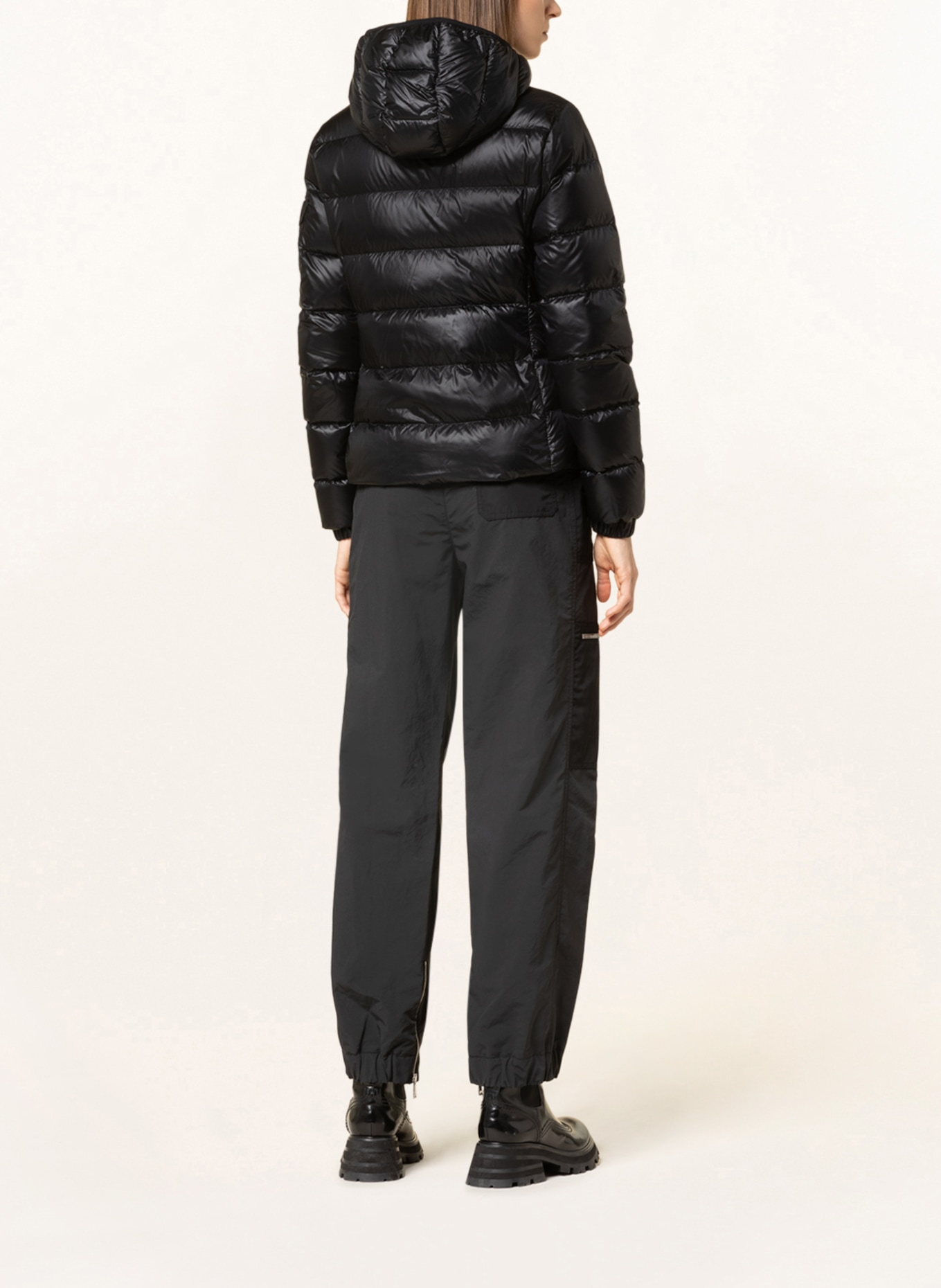 MONCLER Kurtka puchowa GLES: CZARNY