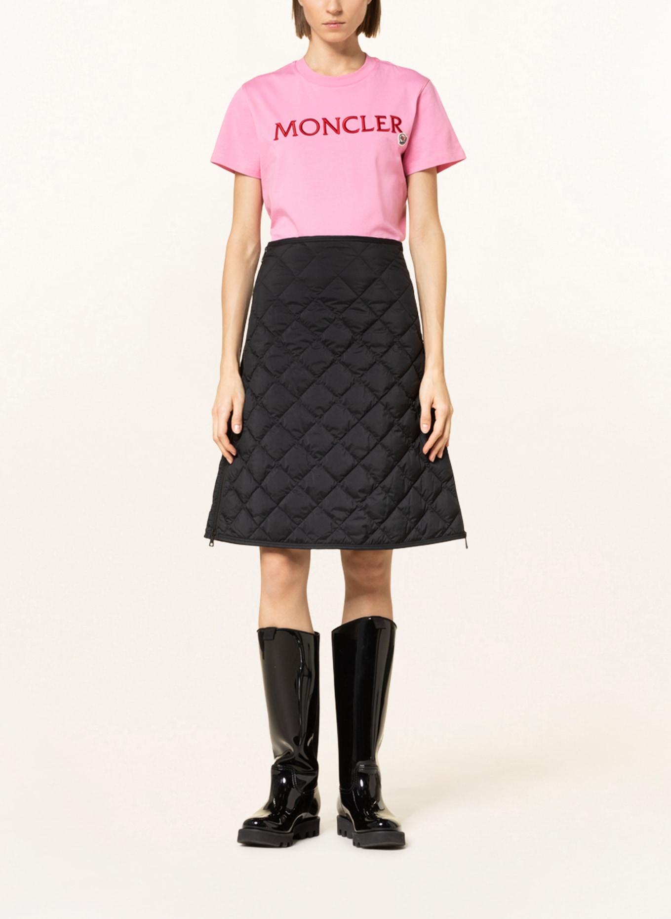 MONCLER T-Shirt: PINK