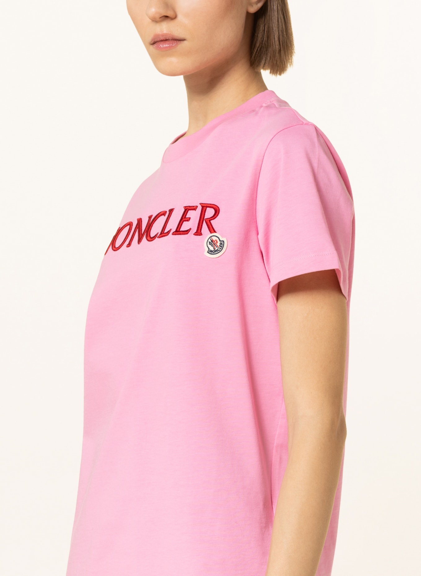 MONCLER T-Shirt: PINK