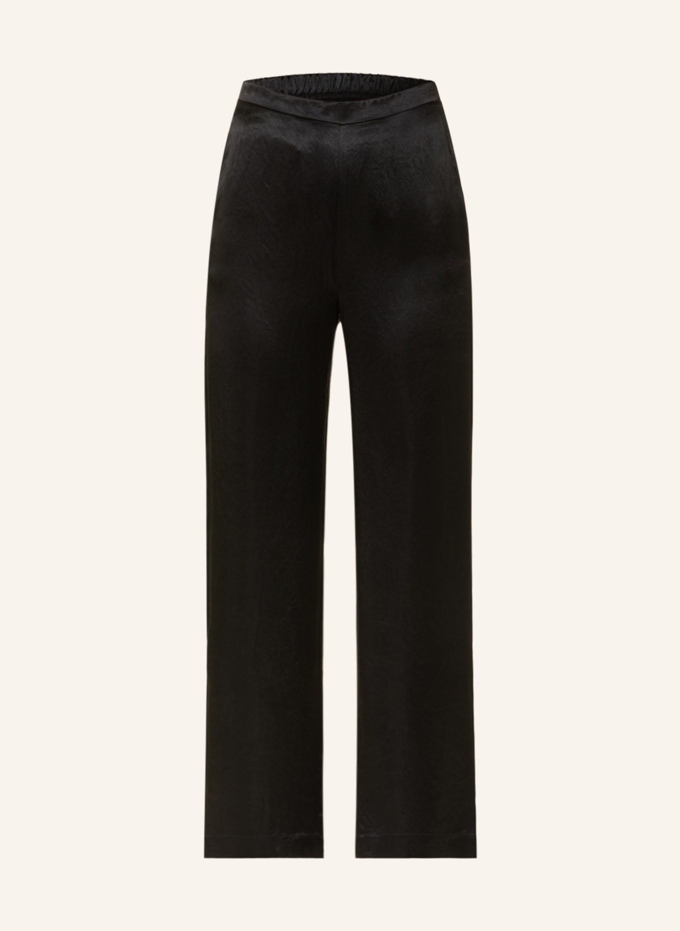 MaxMara LEISURE Wide leg trousers FISCIO , Color: BLACK (Image 1)