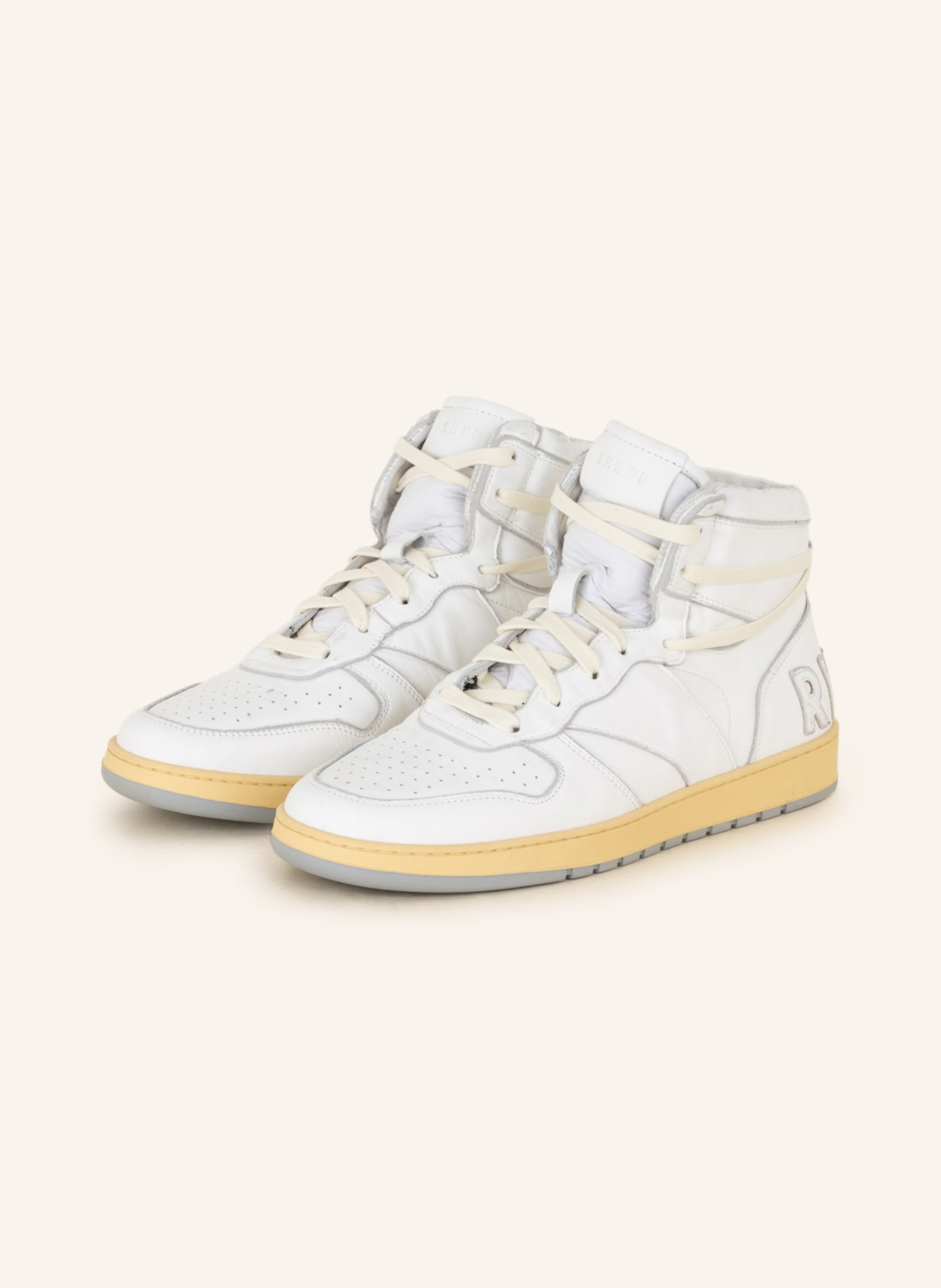 RHUDE High-top sneakers RHECESS, Color: WHITE (Image 1)