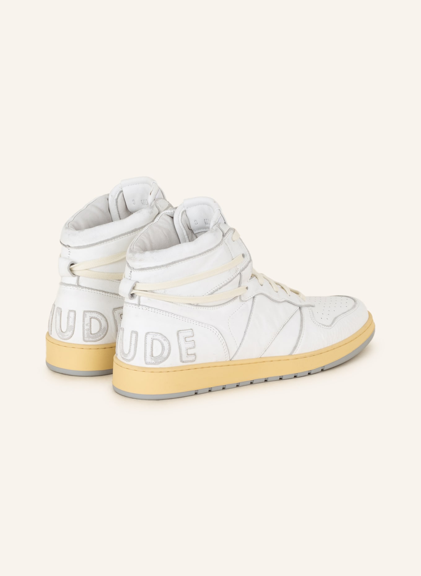RHUDE Hightop-Sneaker RHECESS, Farbe: WEISS (Bild 2)