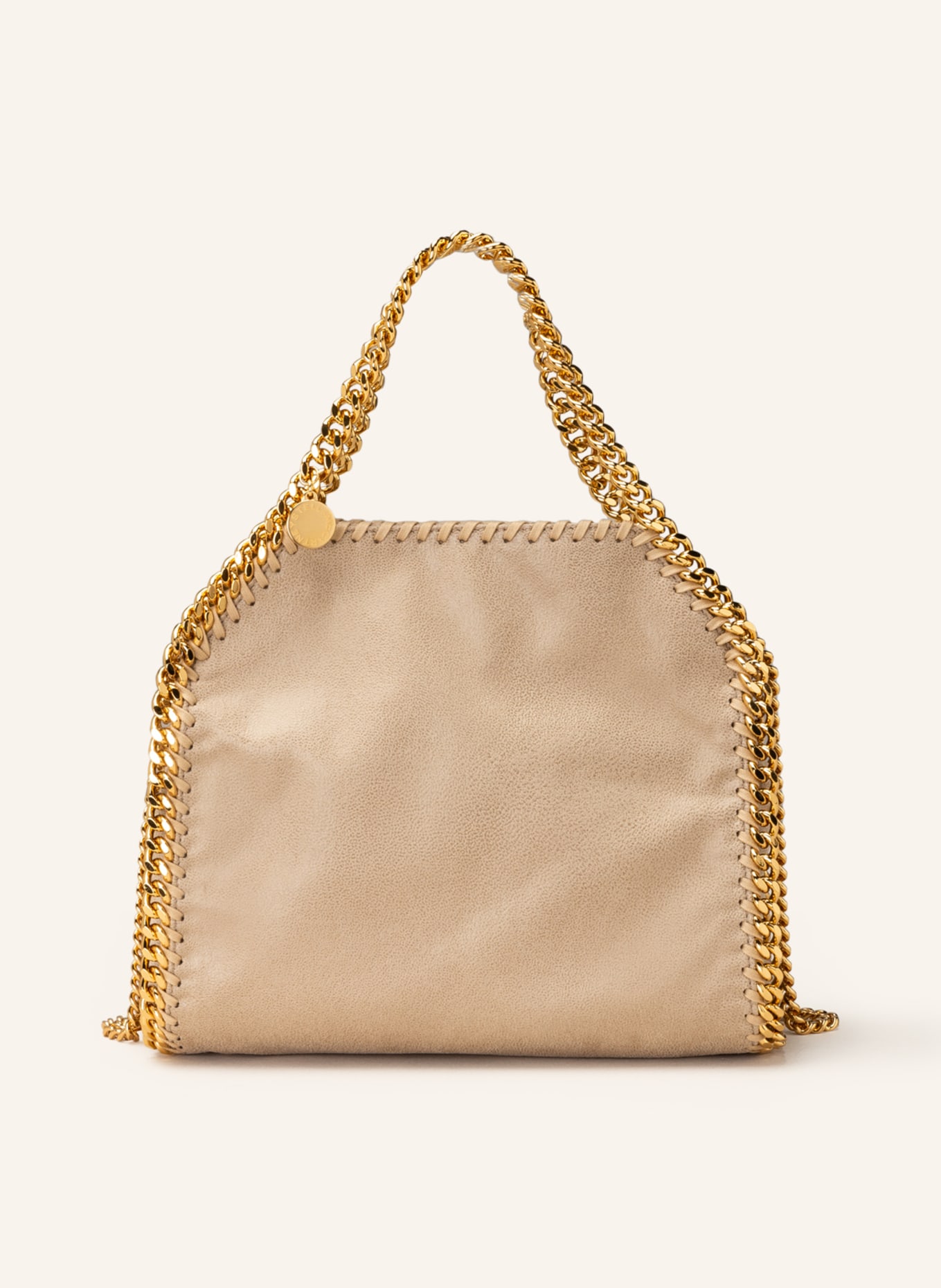 STELLA McCARTNEY Shopper FALABELLA: BEIGE