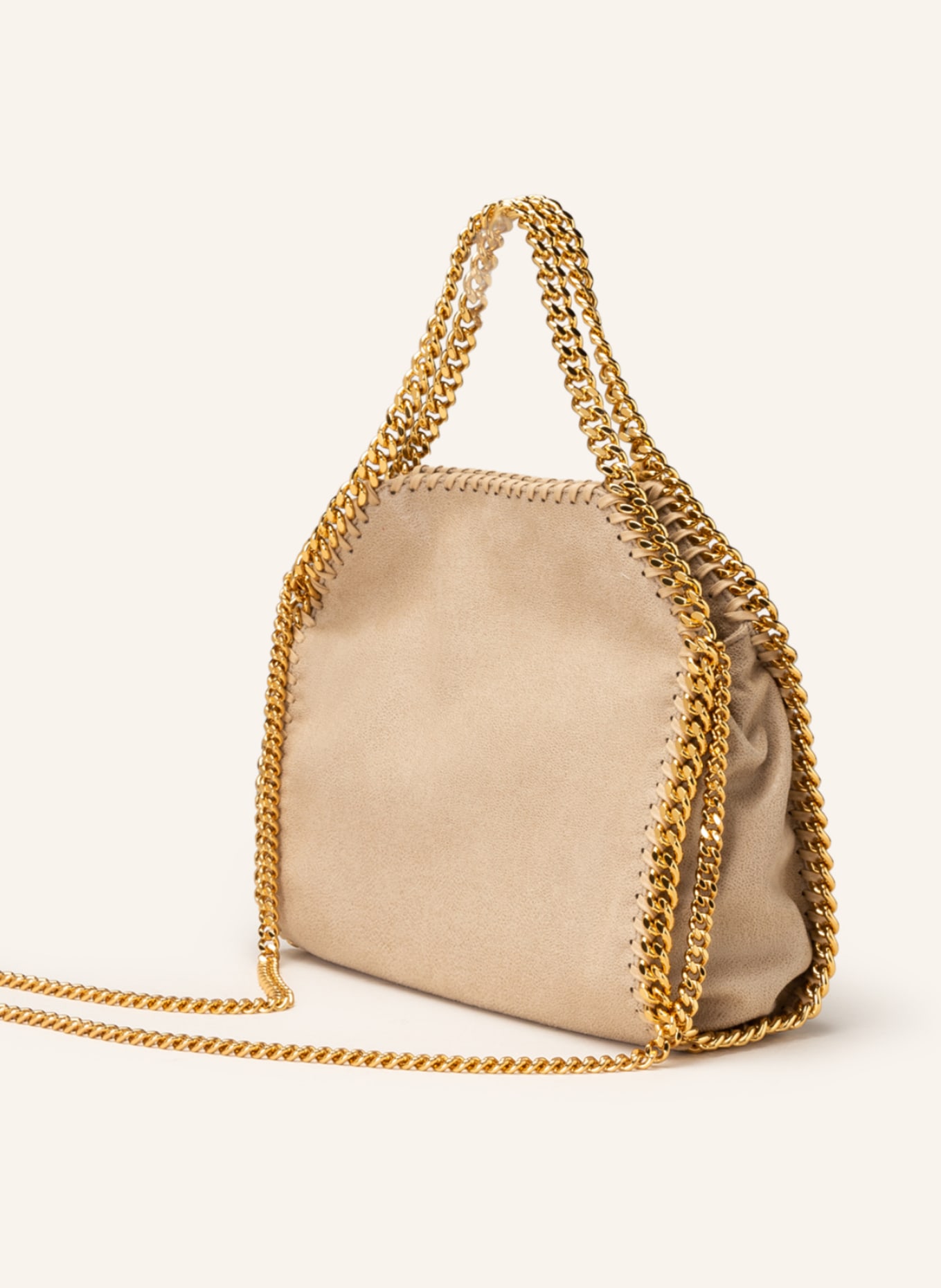 STELLA McCARTNEY Shopper FALABELLA: BEIGE