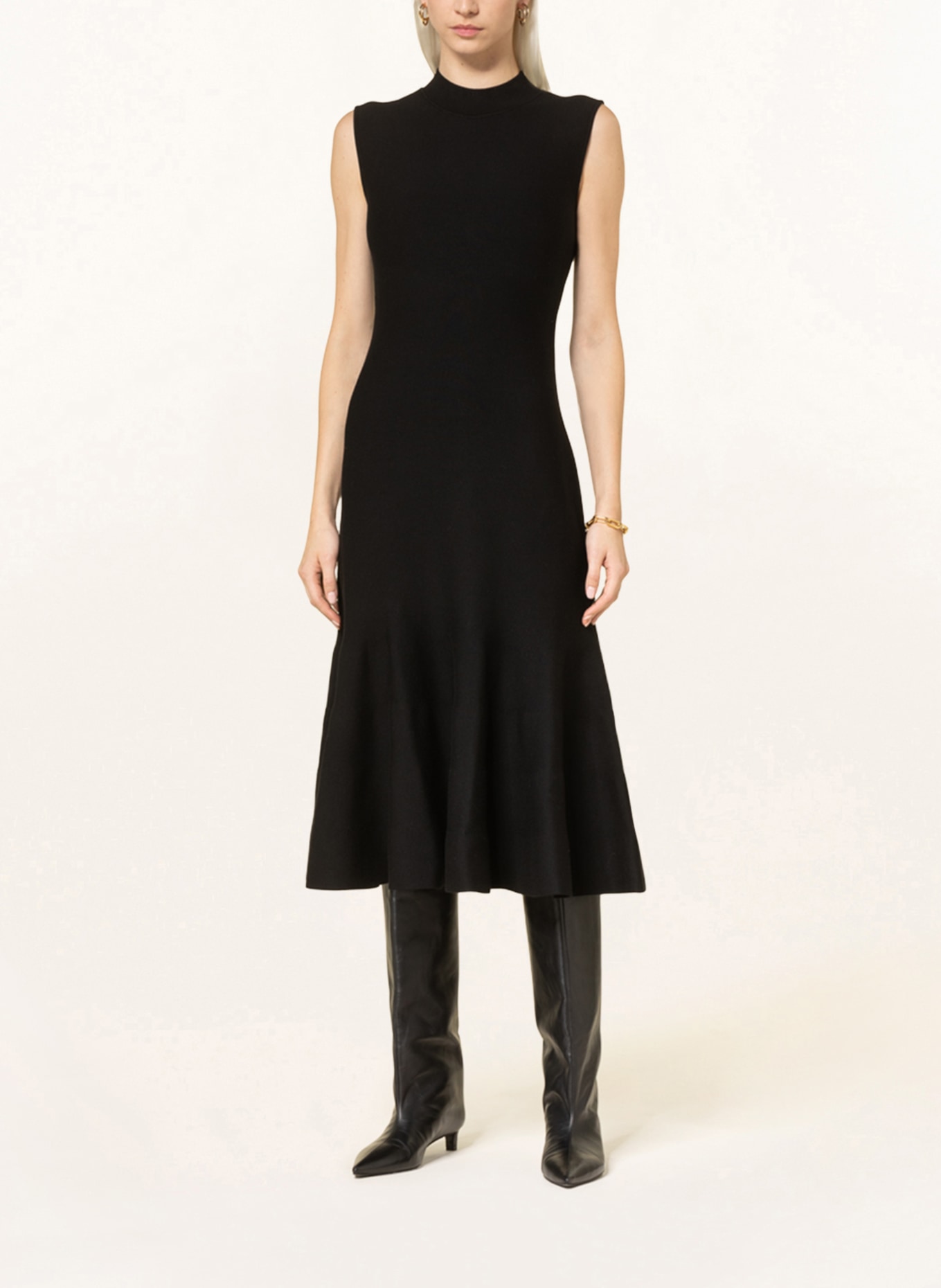SPORTMAX Knit dress TEGLIA, Color: BLACK (Image 2)