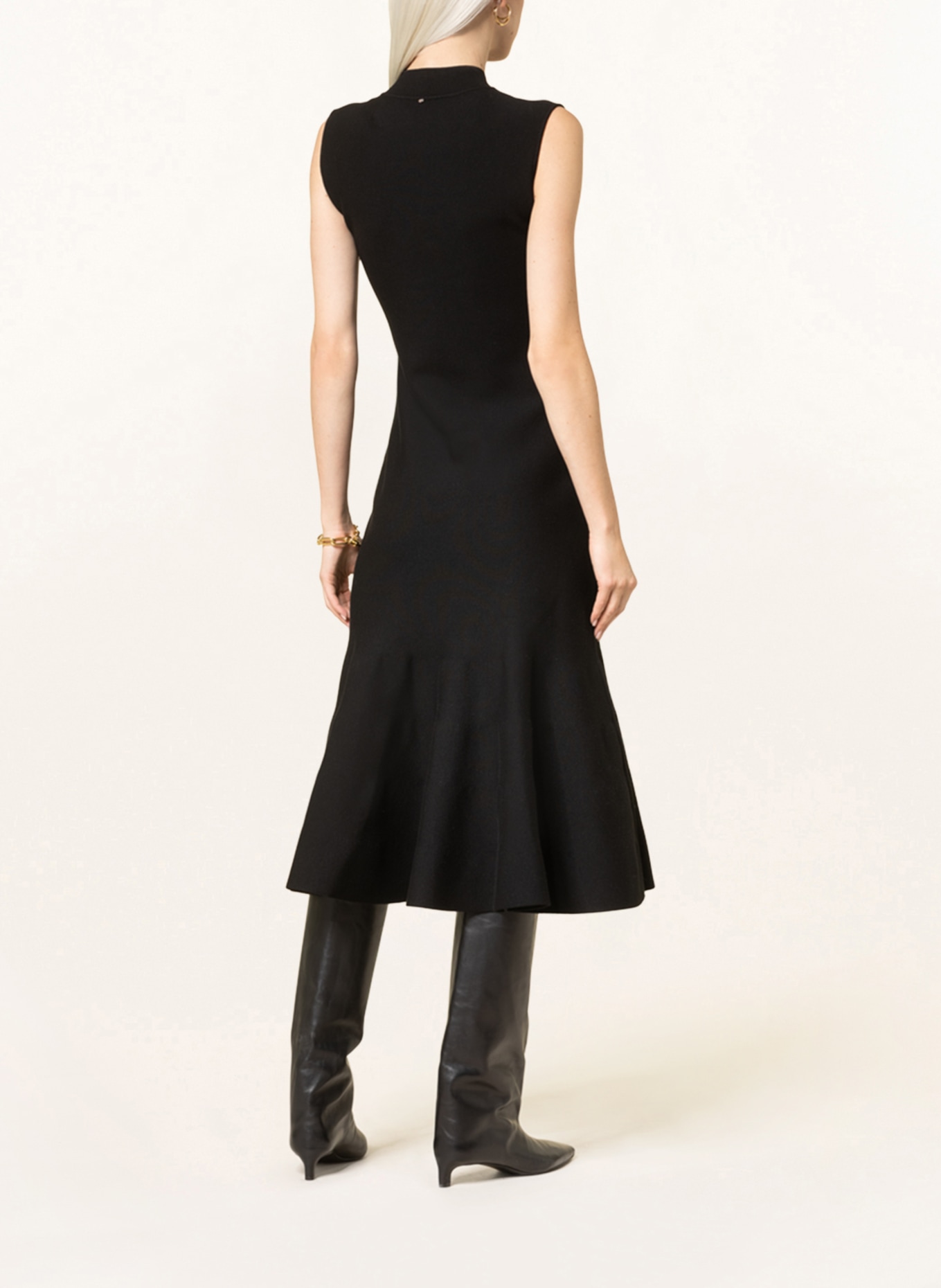 SPORTMAX Knit dress TEGLIA, Color: BLACK (Image 3)