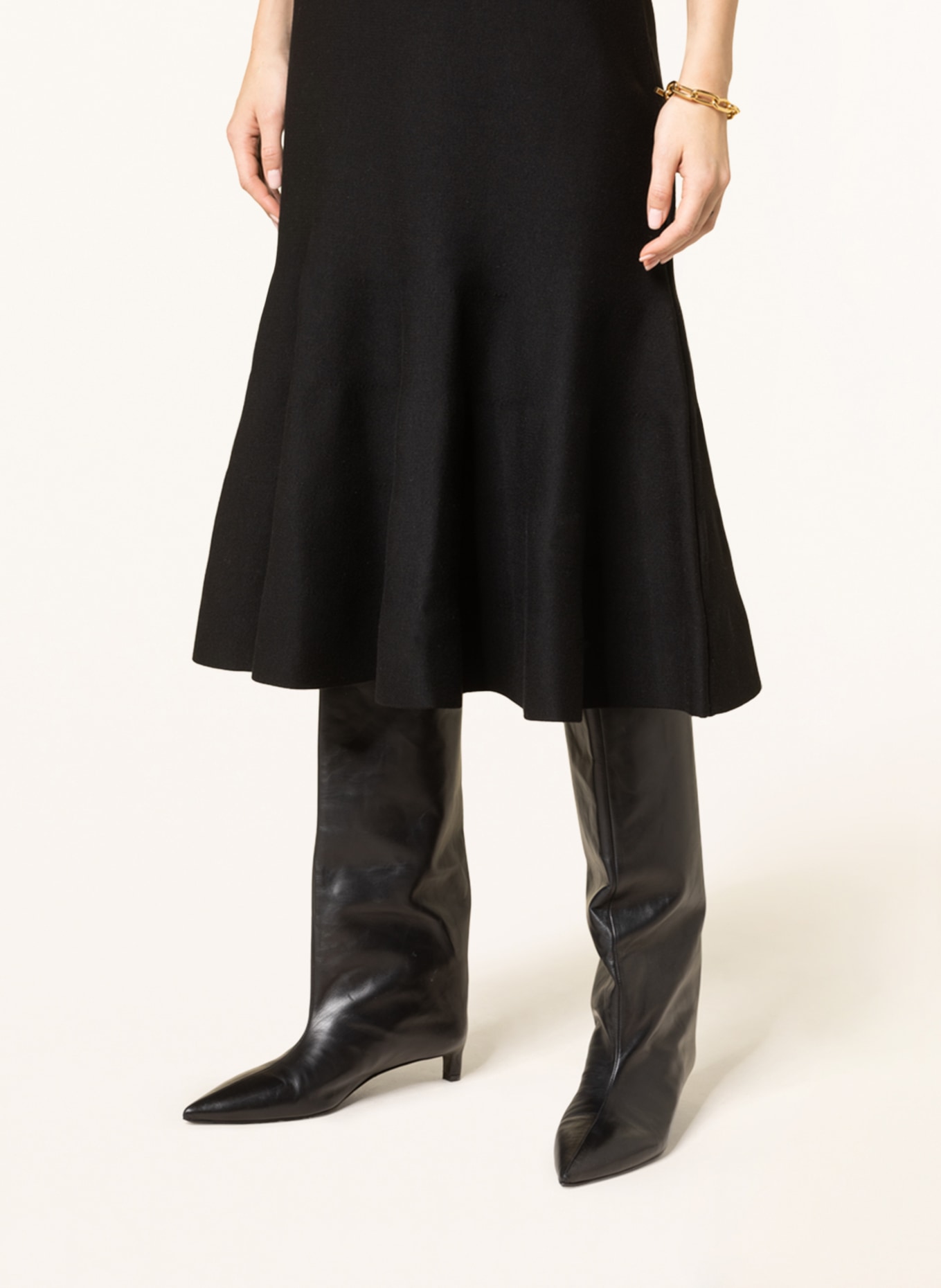 SPORTMAX Knit dress TEGLIA, Color: BLACK (Image 4)