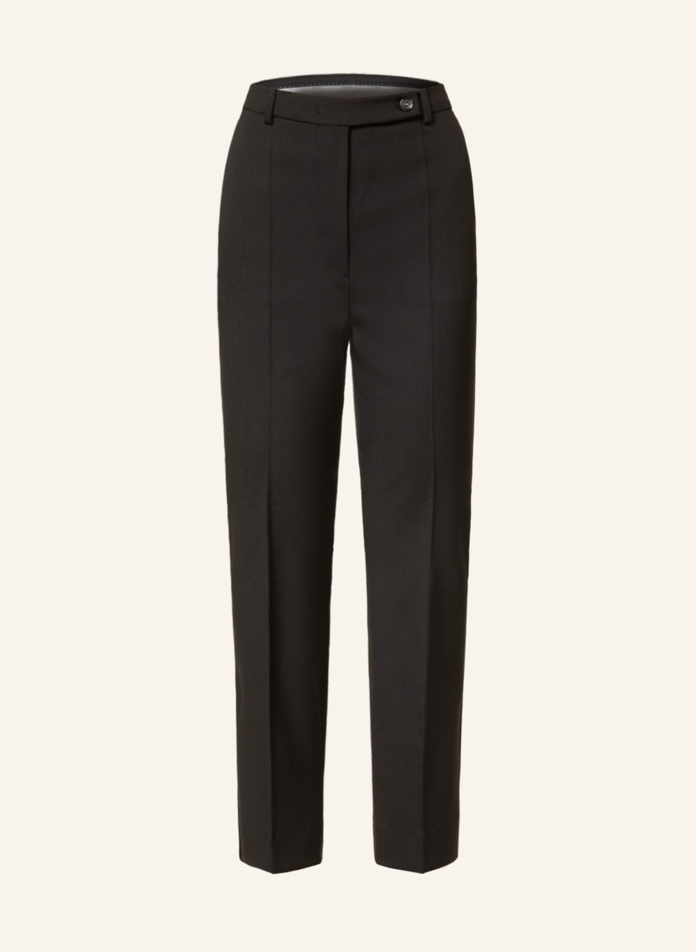 SPORTMAX 7/8 trousers NAVETTA, Color: BLACK (Image 1)