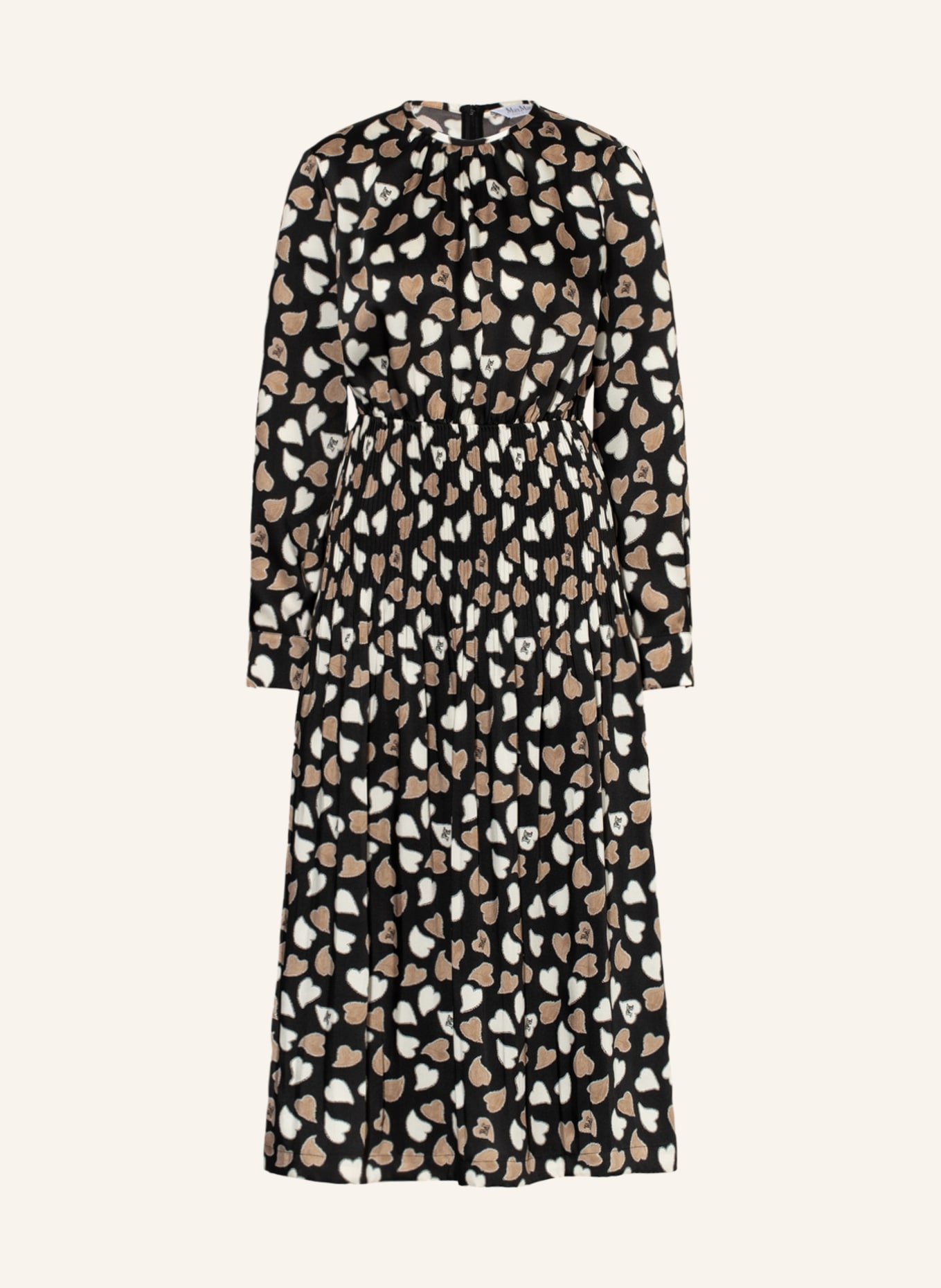 Max Mara Dress NOSTOC , Color: BLACK/ CREAM/ BEIGE (Image 1)