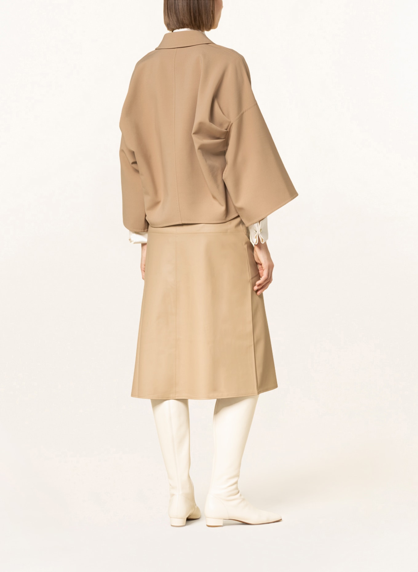 Max Mara Oversized blazer TORINO with 3/4 sleeve, Color: CAMEL (Image 3)