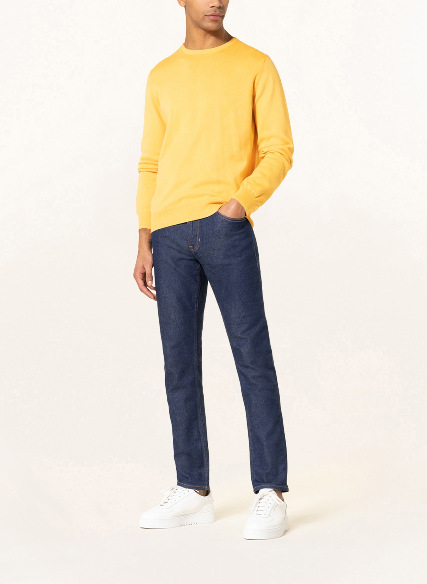 STROKESMAN'S Sweater: YELLOW