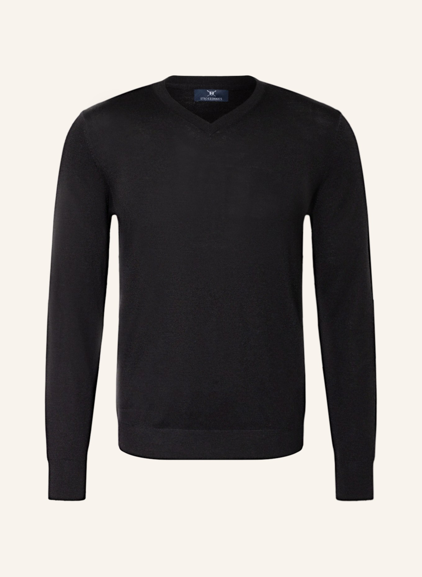 STROKESMAN'S Sweater, Color: BLACK (Image 1)