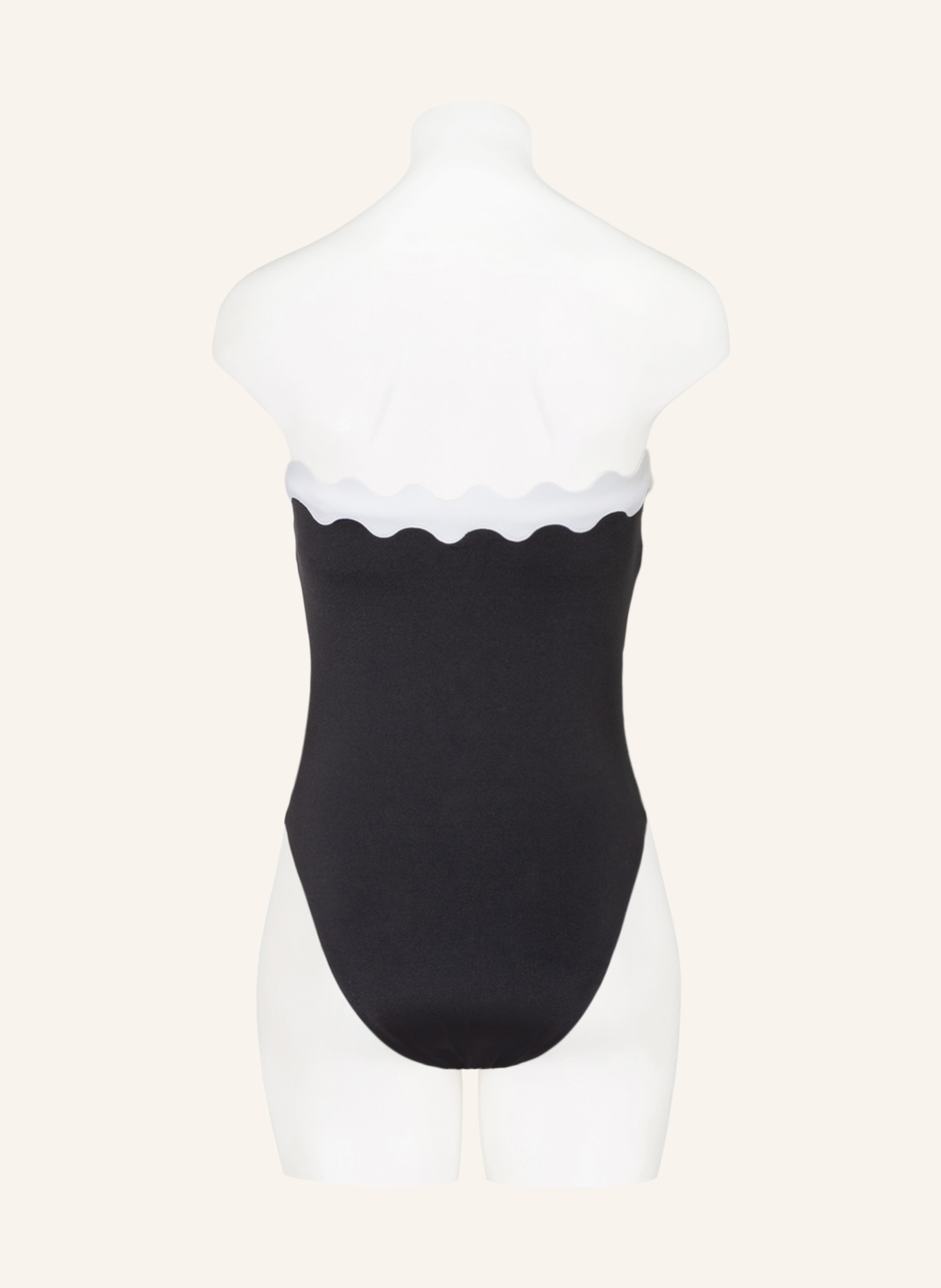 SEAFOLLY Bandeau-Badeanzug GIA: SCHWARZ