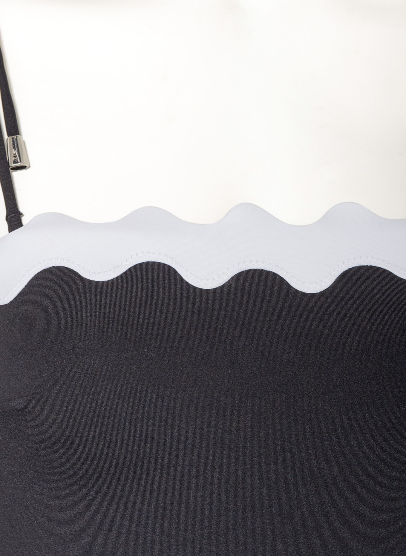 SEAFOLLY Bandeau-Badeanzug GIA: SCHWARZ