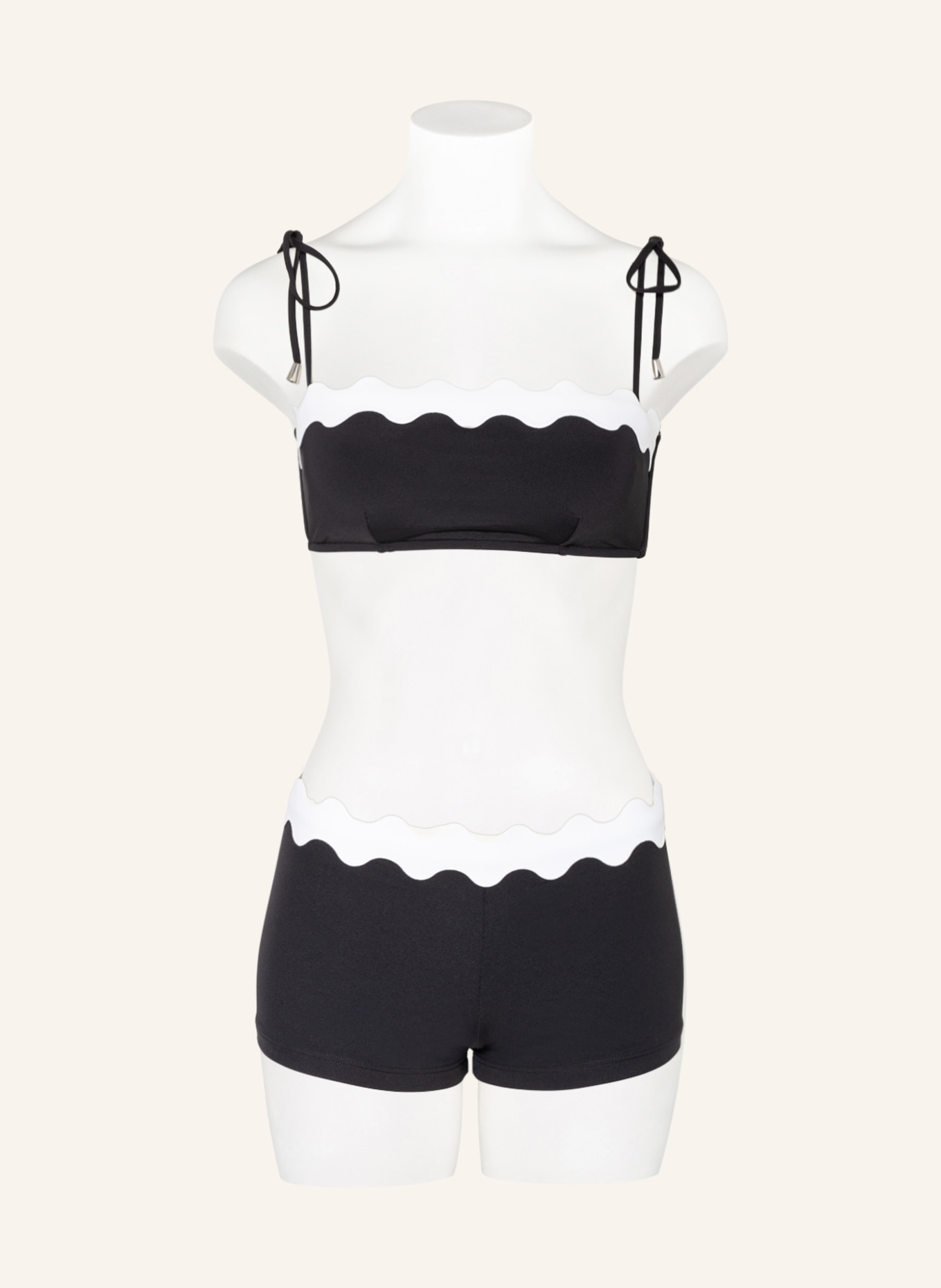SEAFOLLY Bandeau bikini top TOP GIA , Color: BLACK (Image 2)