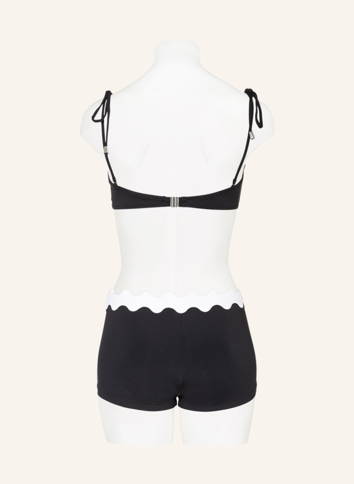 SEAFOLLY Bandeau bikini top TOP GIA , Color: BLACK (Image 3)