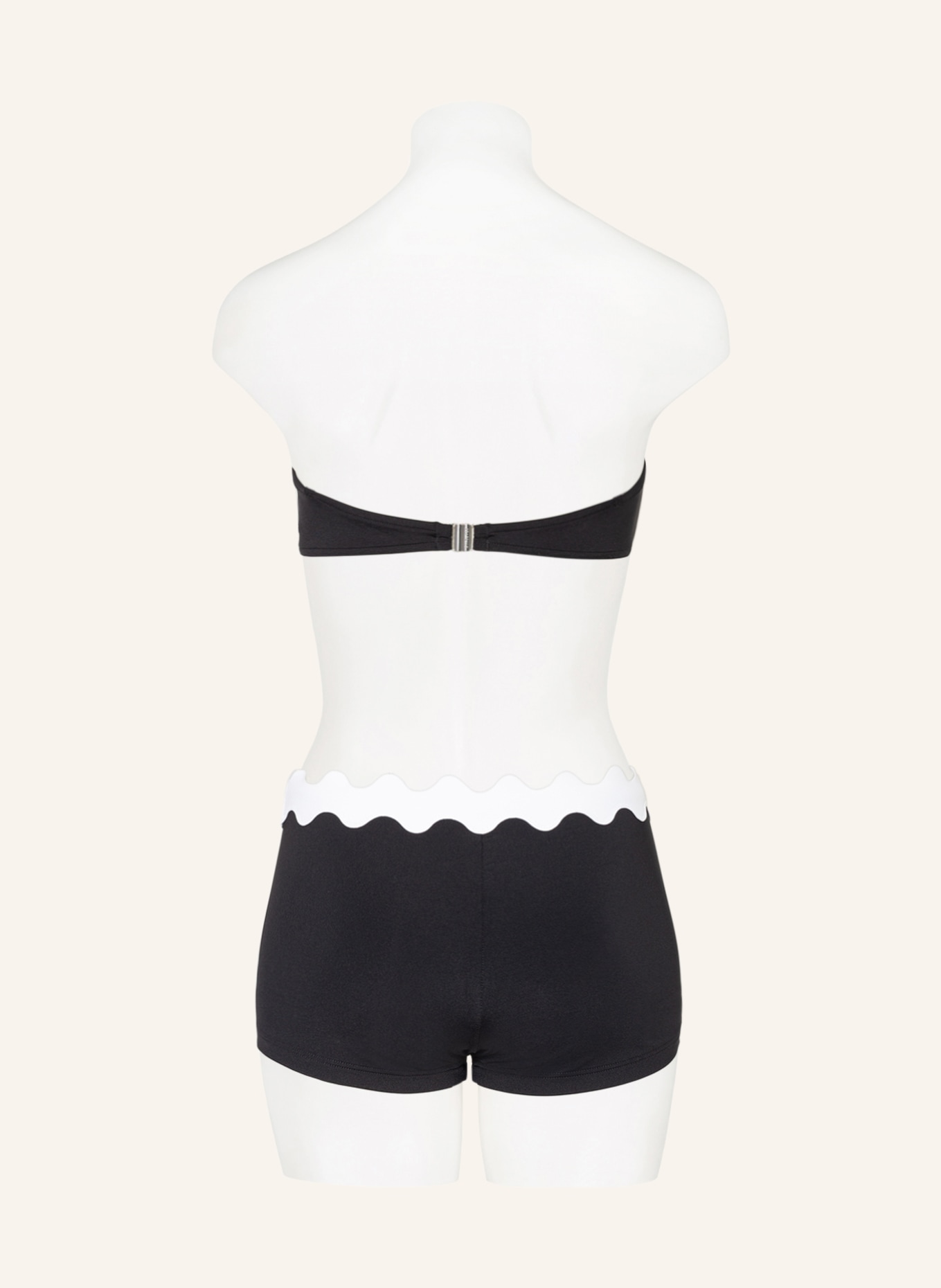 SEAFOLLY Bandeau bikini top TOP GIA , Color: BLACK (Image 6)