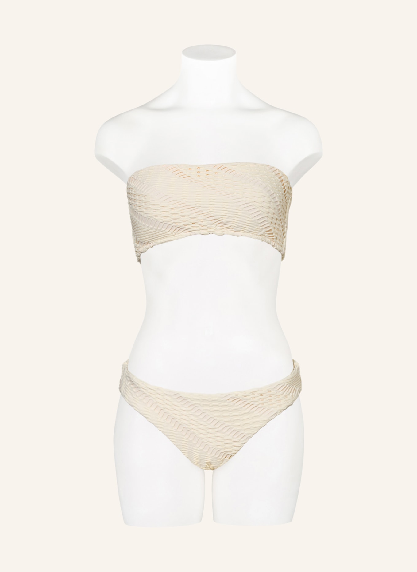 SEAFOLLY Bandeau bikini top MARRAKESH , Color: ECRU (Image 2)