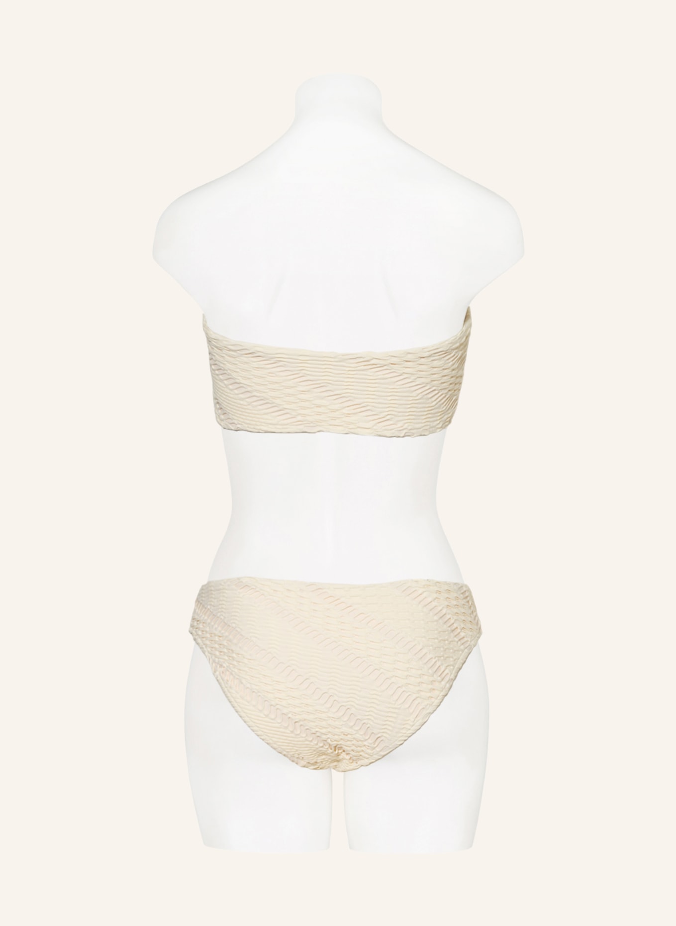 SEAFOLLY Bandeau bikini top MARRAKESH , Color: ECRU (Image 3)