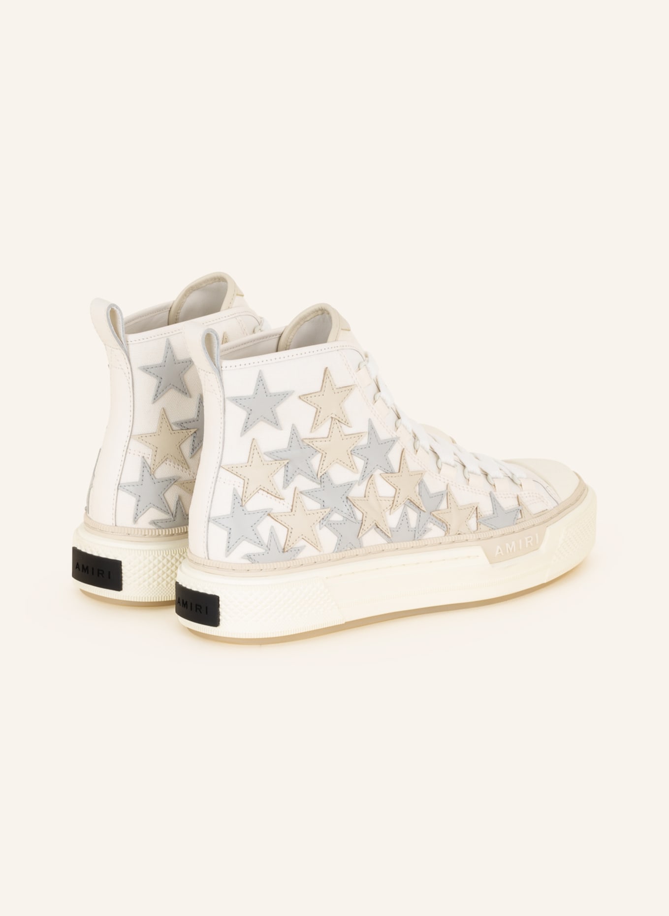 AMIRI Hightop-Sneaker STARS COURT, Farbe: WEISS/ GRAU (Bild 2)