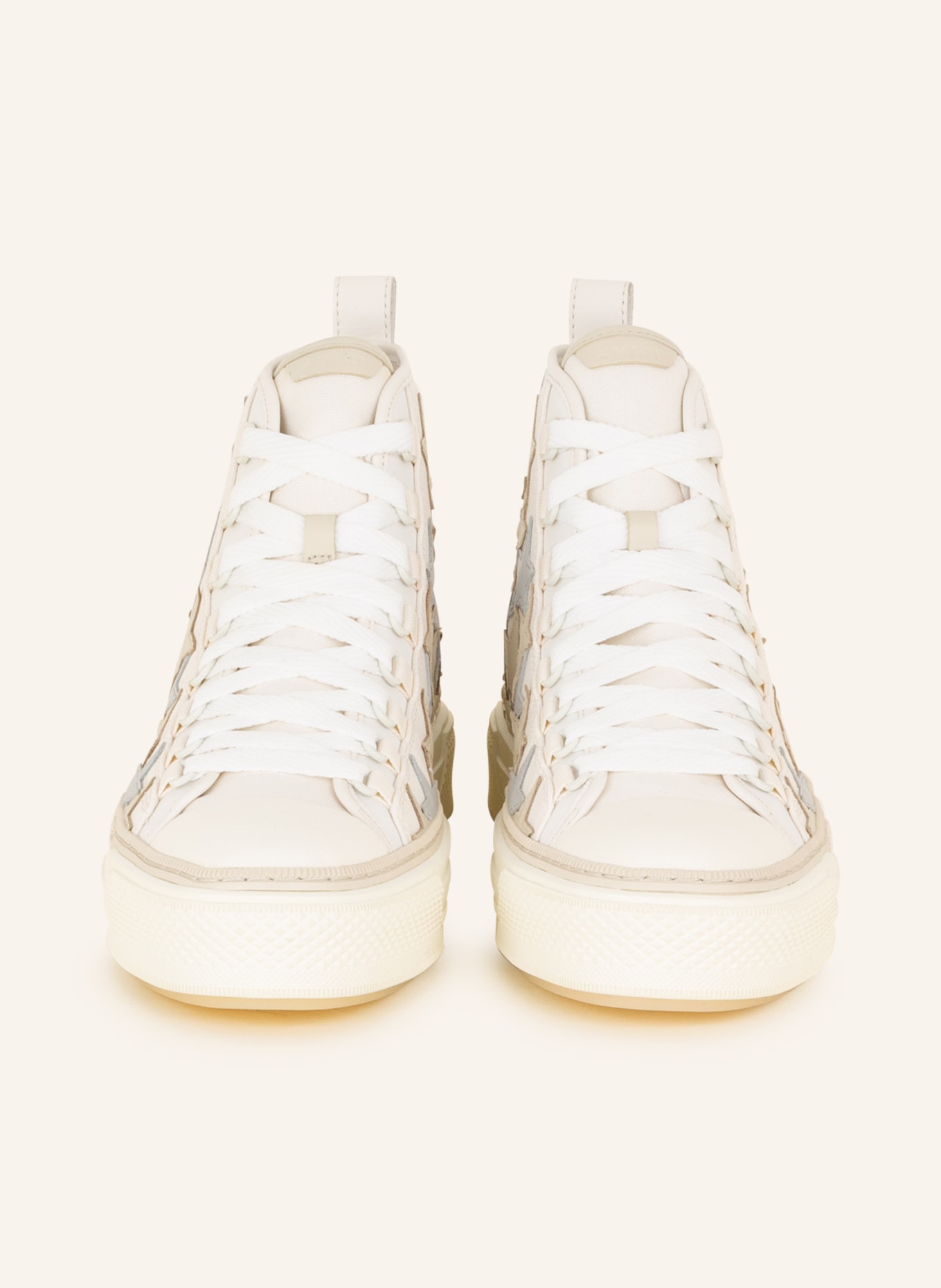 AMIRI Hightop-Sneaker STARS COURT, Farbe: WEISS/ GRAU (Bild 3)
