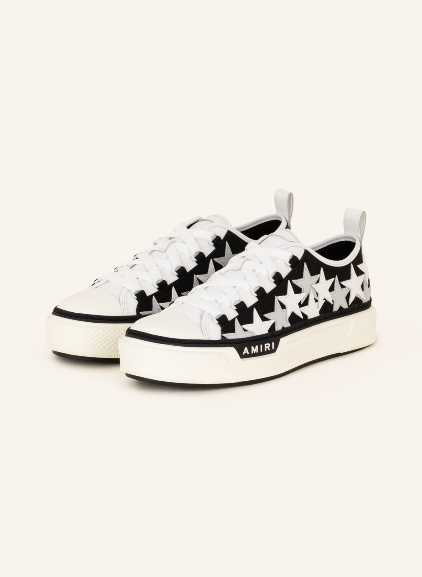 AMIRI Sneakers STARS COURT, Color: BLACK/ WHITE (Image 1)