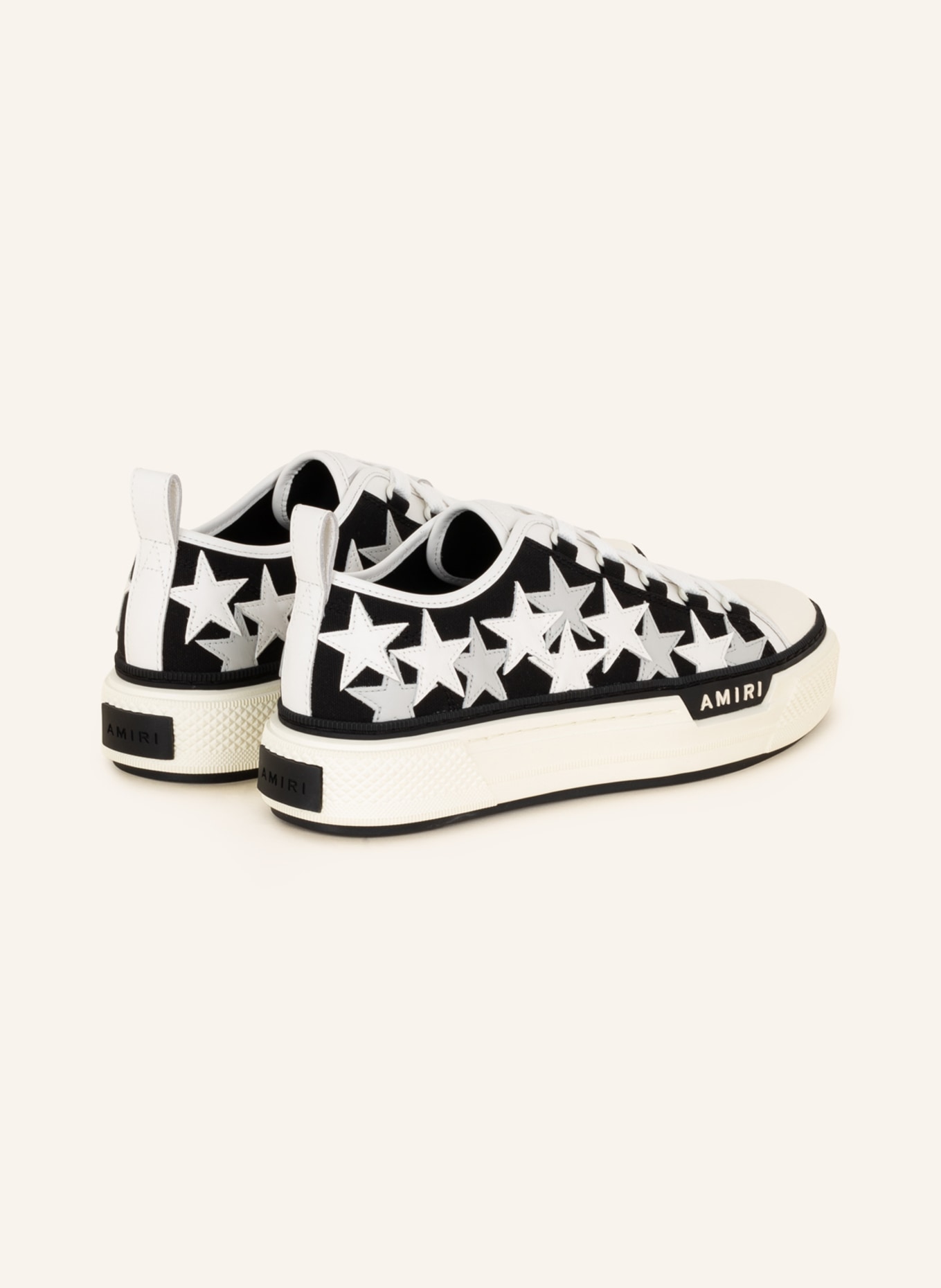 AMIRI Sneakers STARS COURT, Color: BLACK/ WHITE (Image 2)