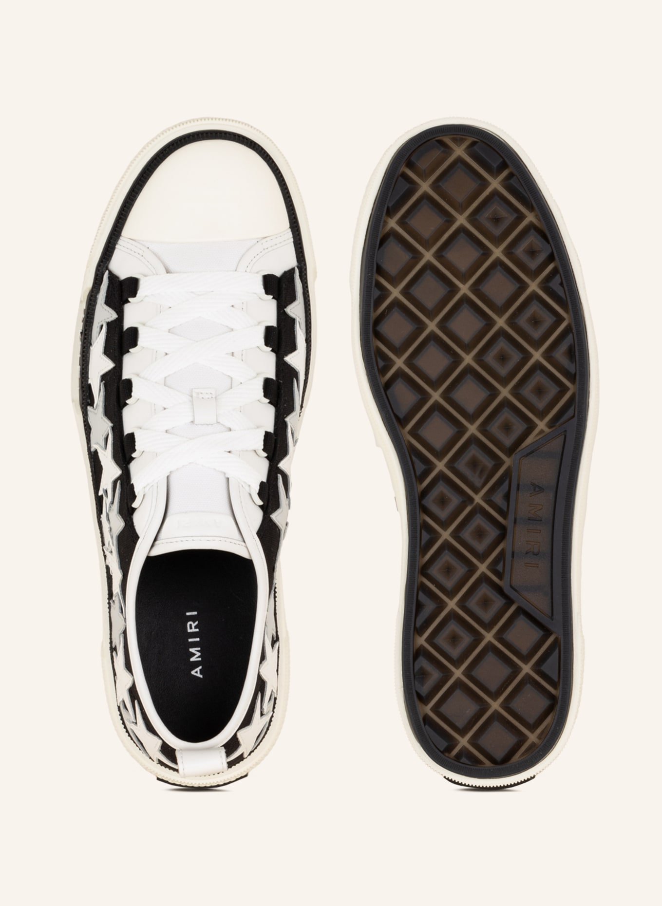 AMIRI Sneakers STARS COURT, Color: BLACK/ WHITE (Image 5)