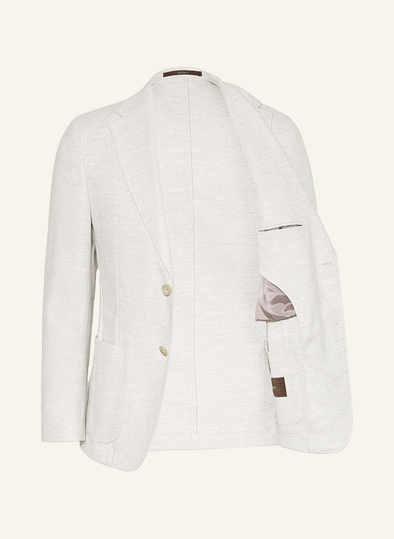 windsor. Tailored jacket extra slim fit , Color: CREAM (Image 4)