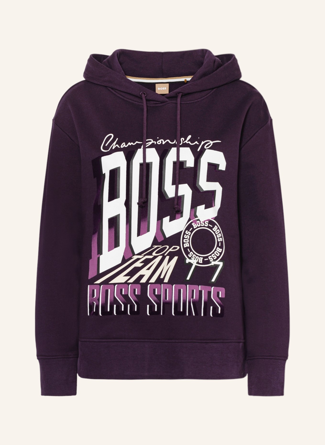 BOSS Hoodie EDELIGHT with sequins