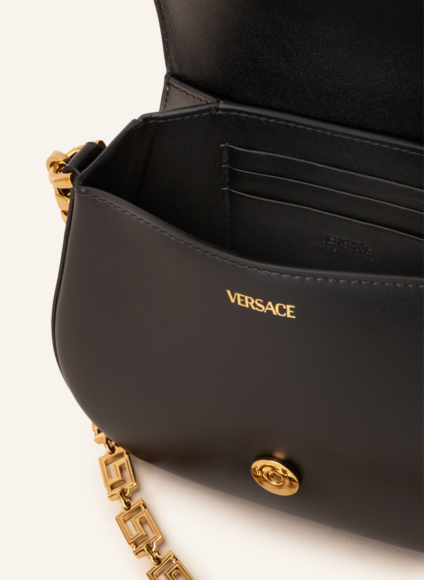 VERSACE Crossbody bag , Color: BLACK (Image 3)