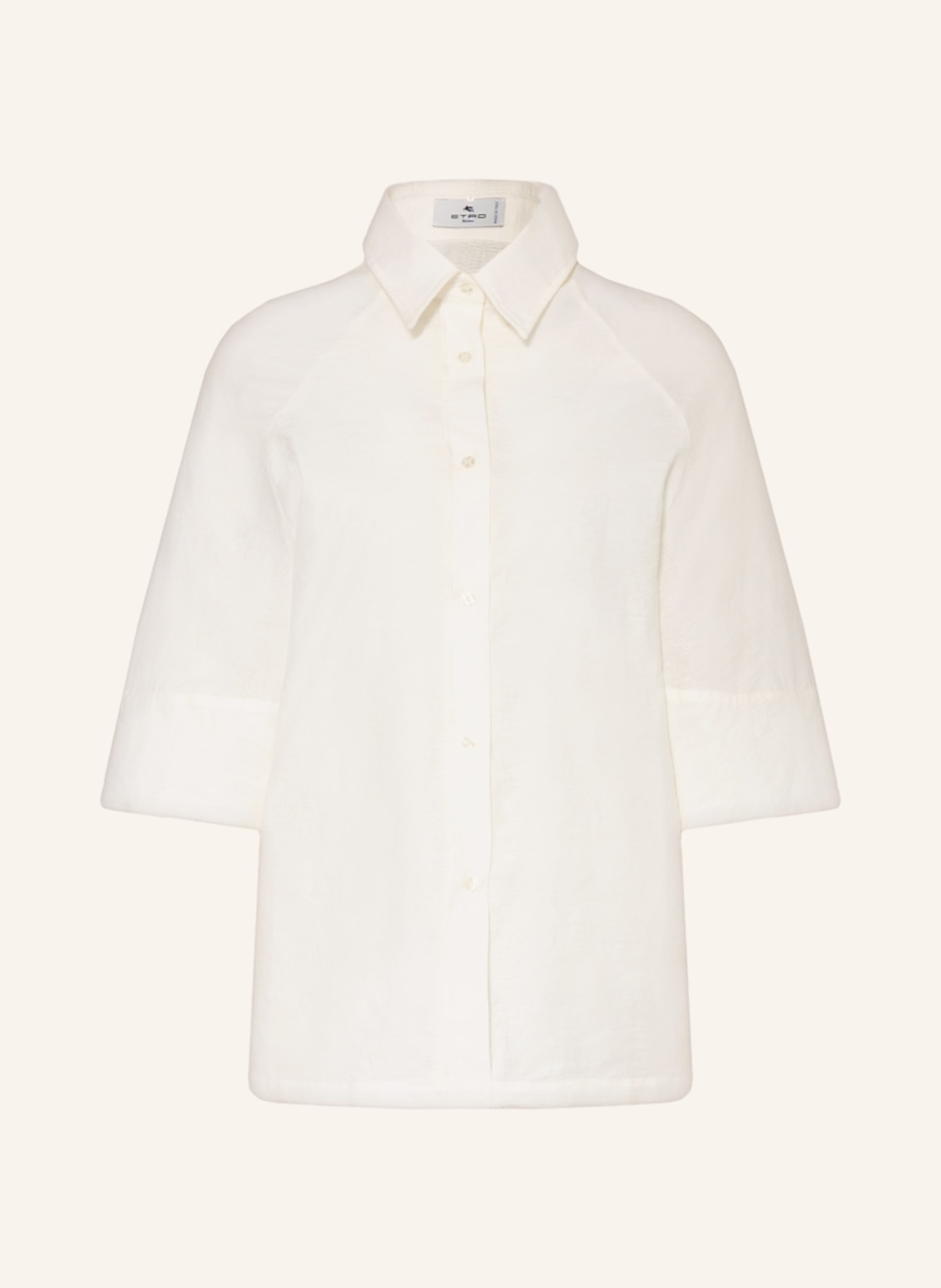 ETRO Shirt blouse with 3/4 sleeves , Color: WHITE (Image 1)