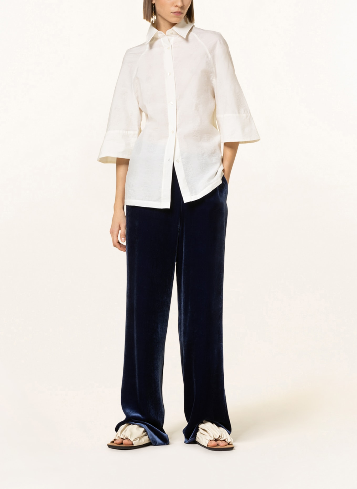ETRO Shirt blouse with 3/4 sleeves , Color: WHITE (Image 2)