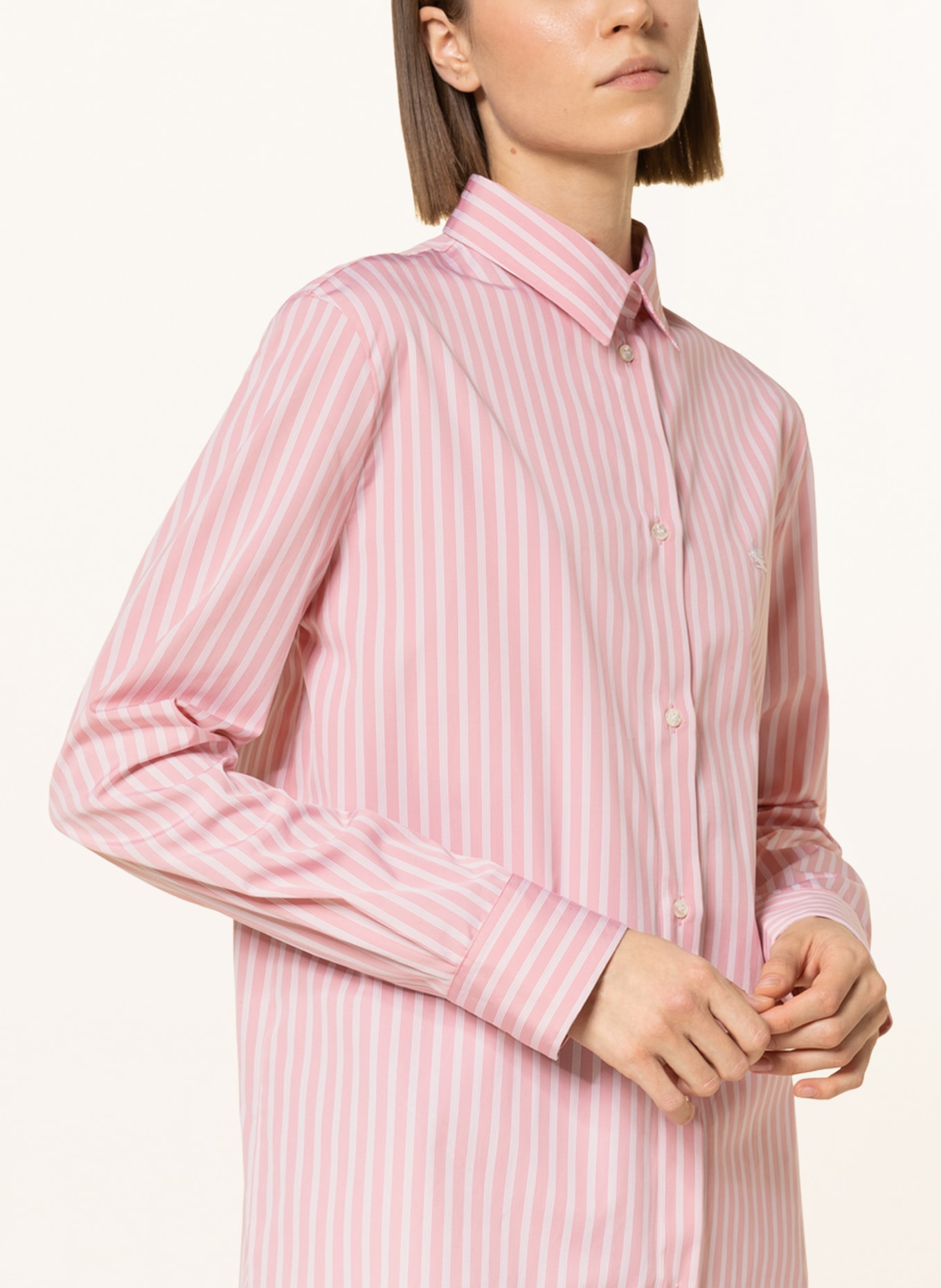 ETRO Shirt blouse , Color: PINK/ WHITE (Image 4)