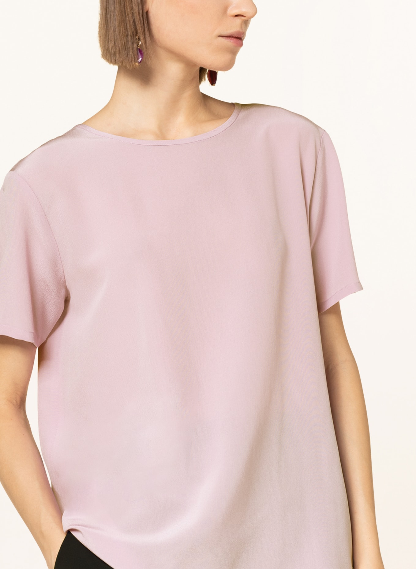 ETRO T-Shirt aus Seide, Farbe: ROSA (Bild 4)