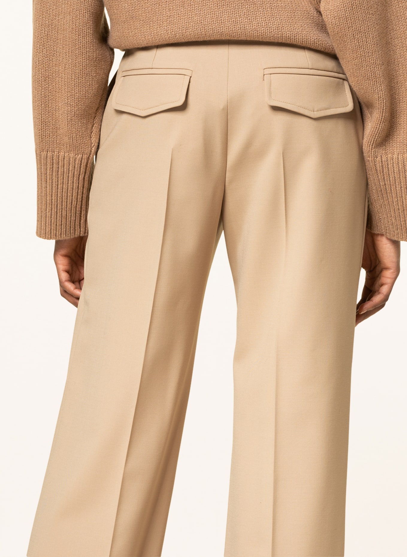 Chloé Wide leg trousers, Color: CAMEL (Image 5)