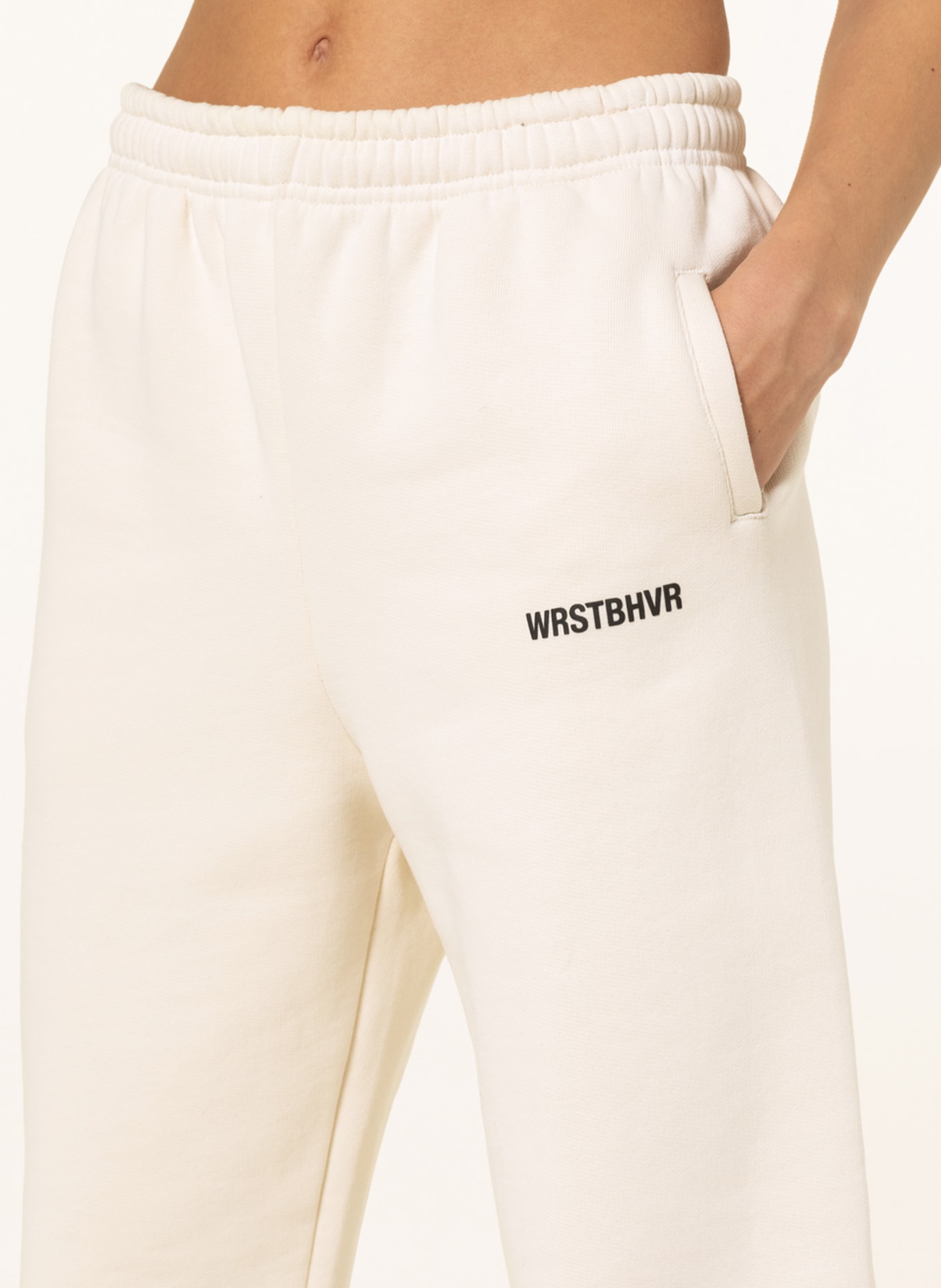 WRSTBHVR Spodnie dresowe ROONI, Kolor: ECRU (Obrazek 5)