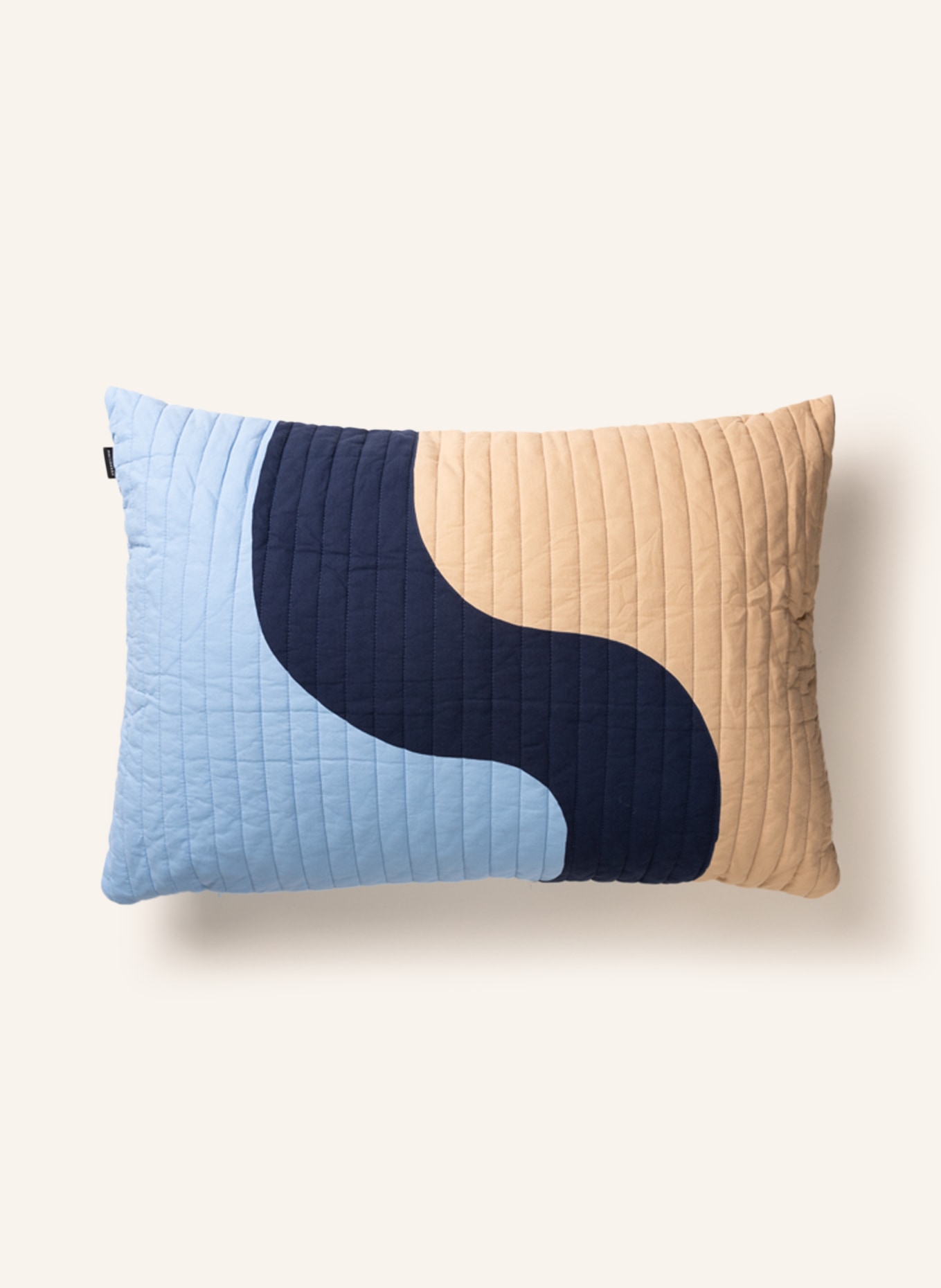 marimekko Decorative cushion, Color: LIGHT BLUE/ DARK BLUE/ BEIGE (Image 1)
