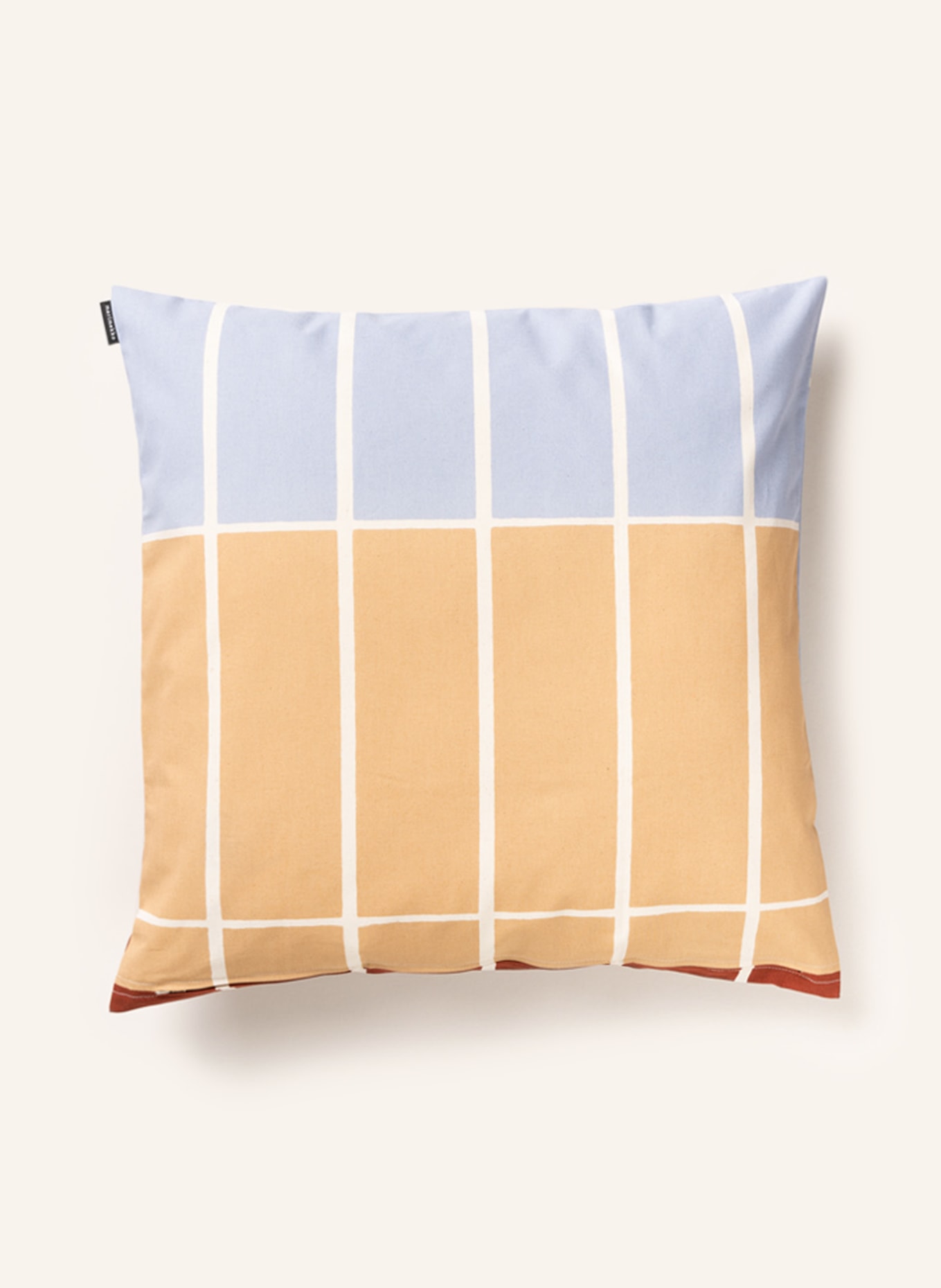 marimekko Decorative cushion cover TIILISKIVI, Color: LIGHT BLUE/ CREAM/ BEIGE (Image 2)