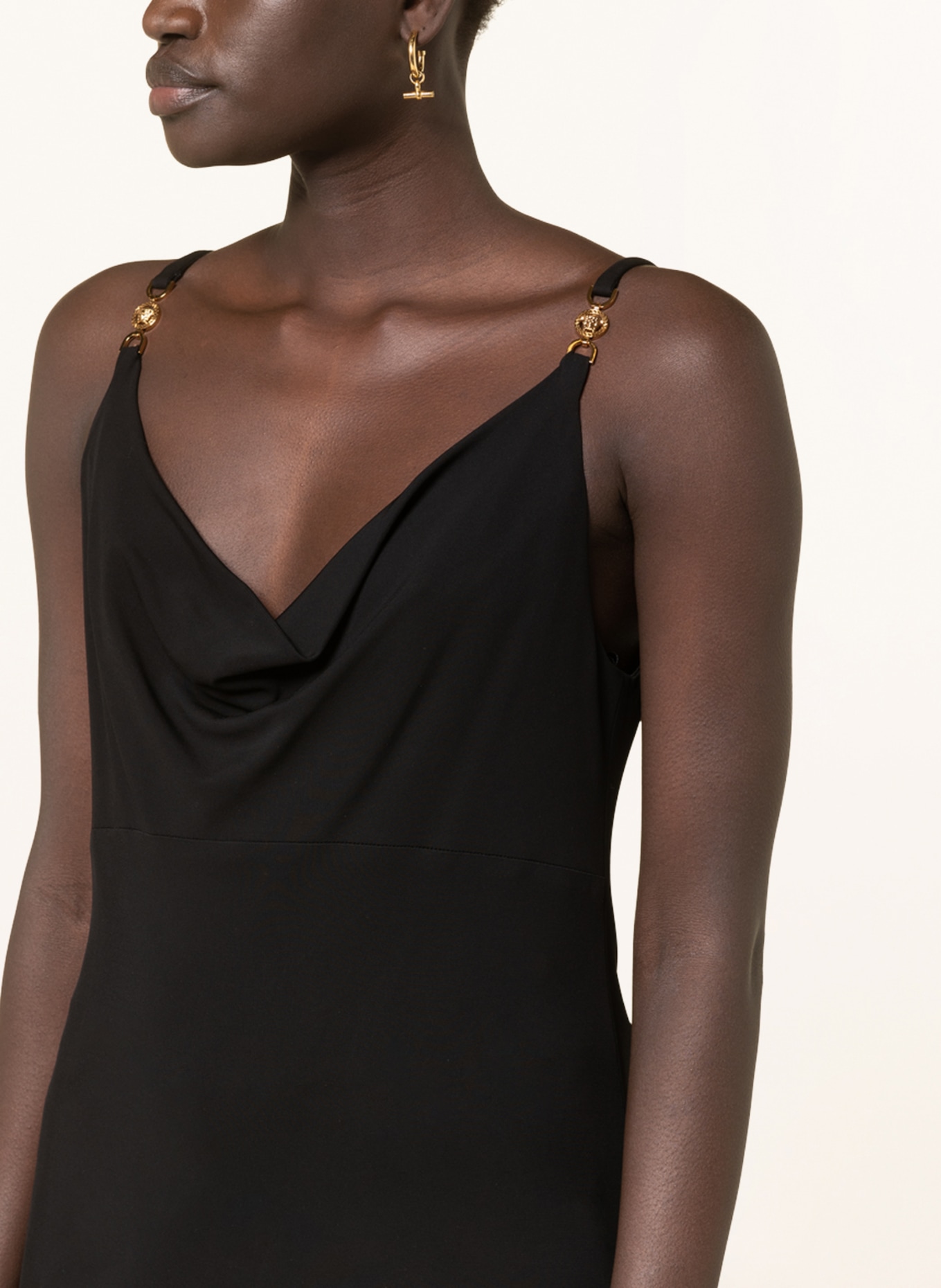 VERSACE Blouse top, Color: BLACK (Image 4)