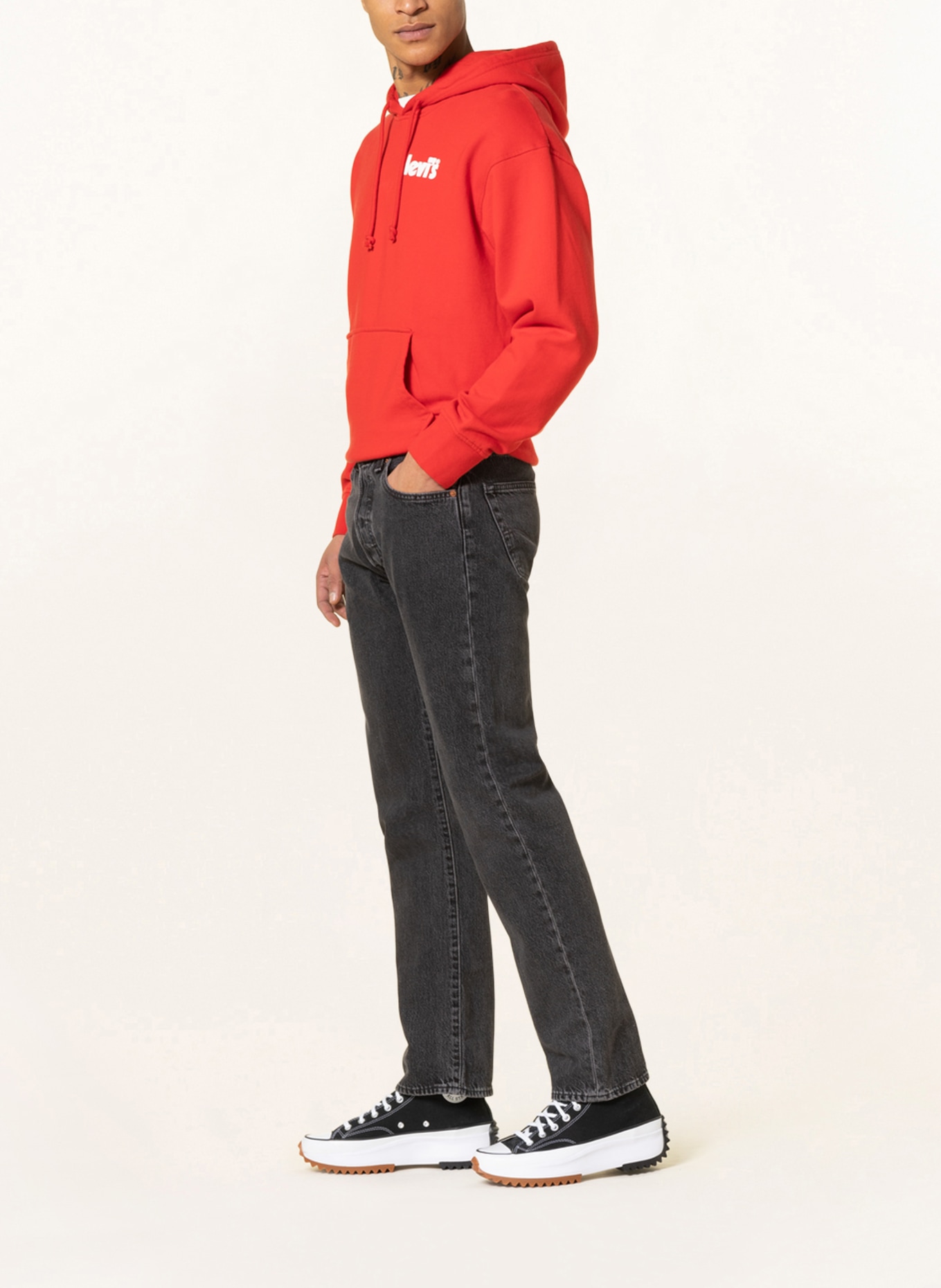 Levi's® Jeans 501 straight fit , Color: BLACK (Image 4)