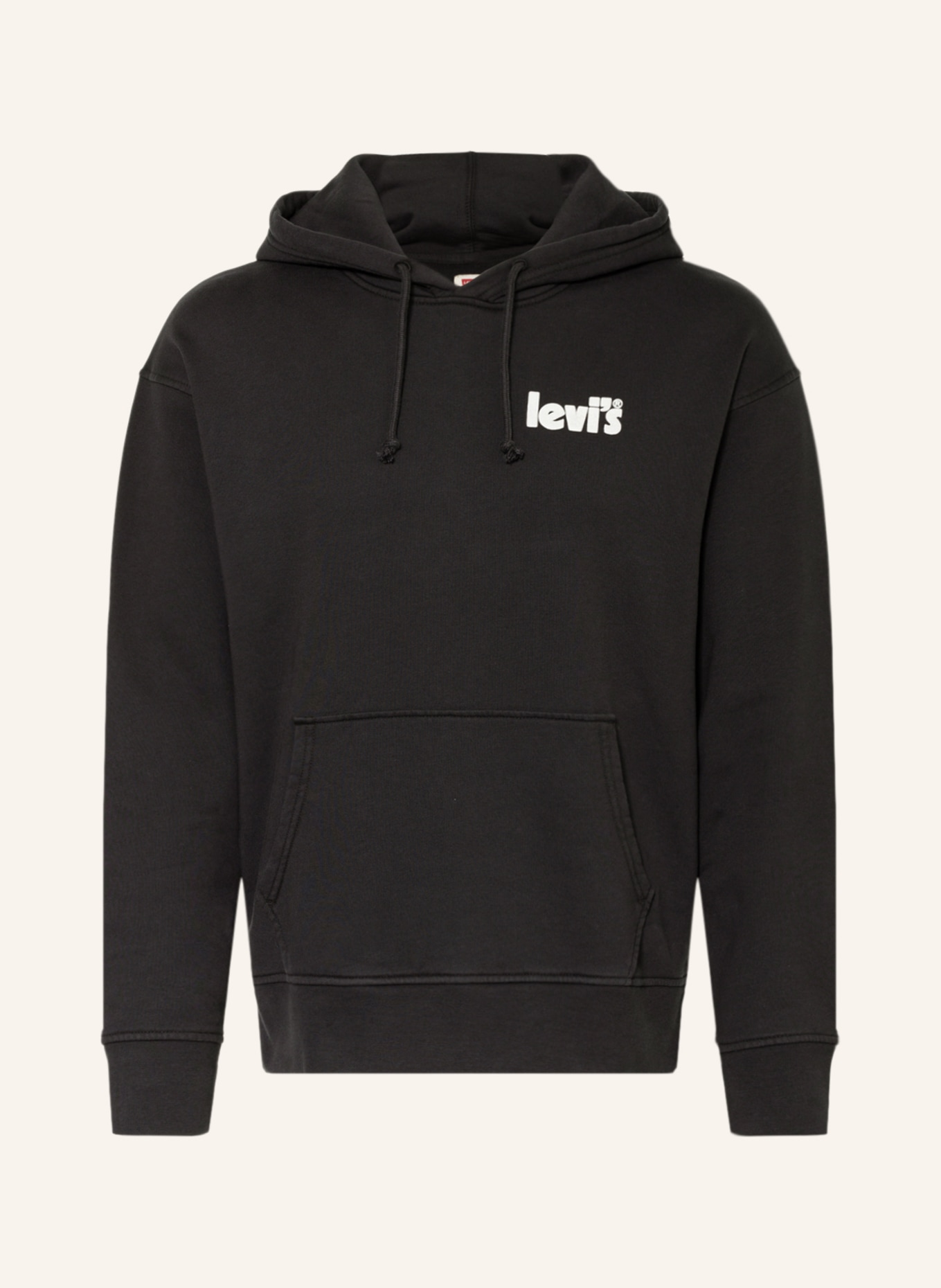 Levi's® Hoodie, Color: BLACK/ WHITE (Image 1)