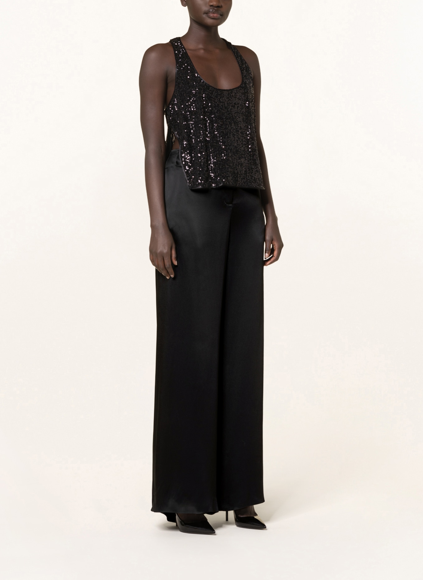 TOM FORD Top with sequins , Color: BLACK (Image 2)