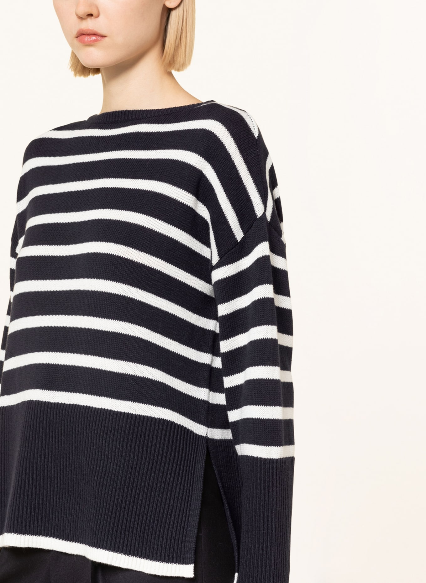 lilienfels Sweater , Color: DARK BLUE/ WHITE (Image 4)