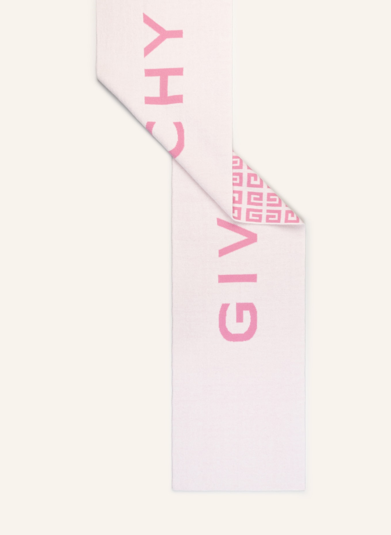 GIVENCHY Scarf with cashmere , Color: LIGHT PINK/ PINK (Image 2)