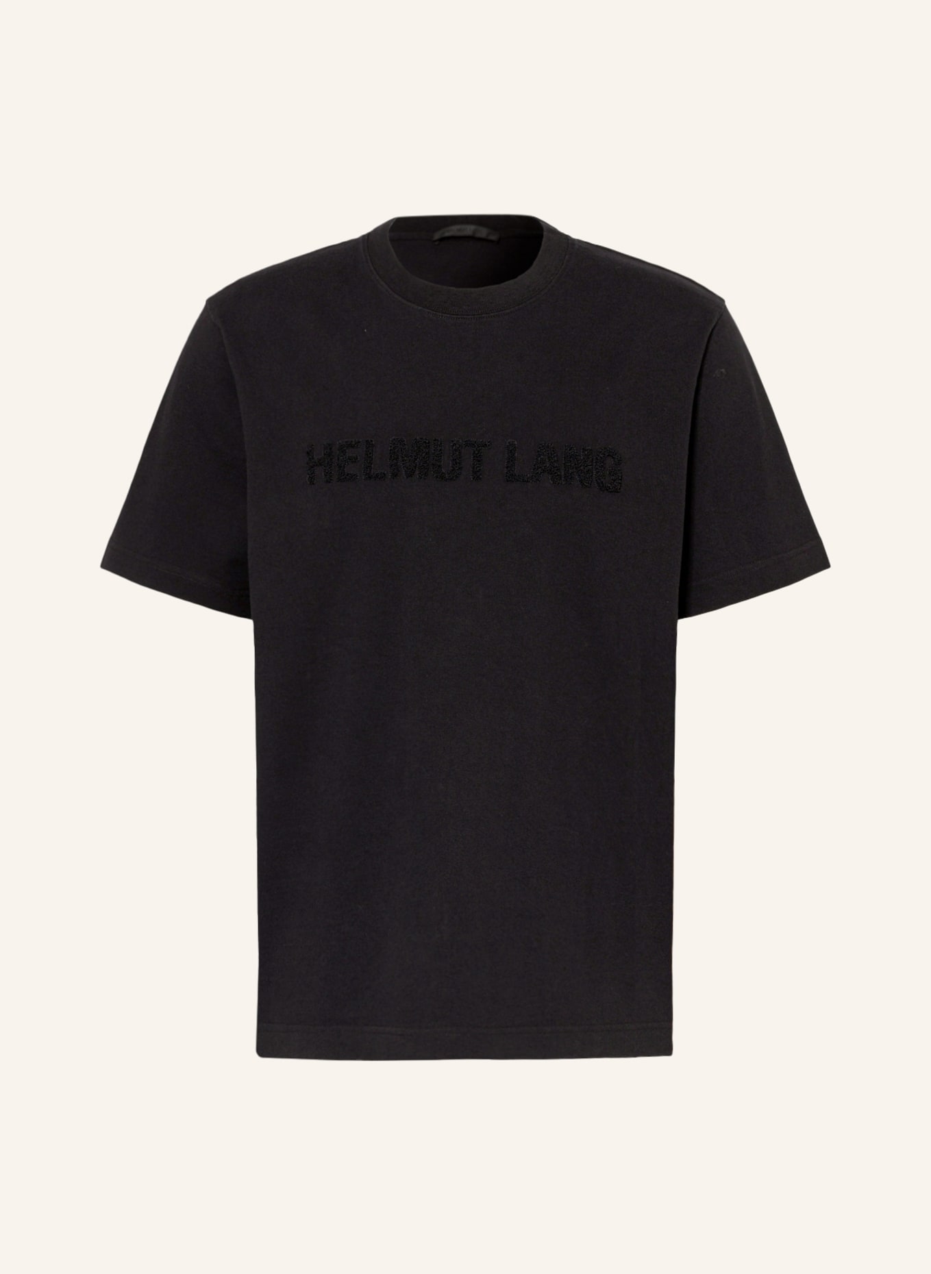 regeringstid samlet set ukrudtsplante HELMUT LANG T-Shirt in schwarz