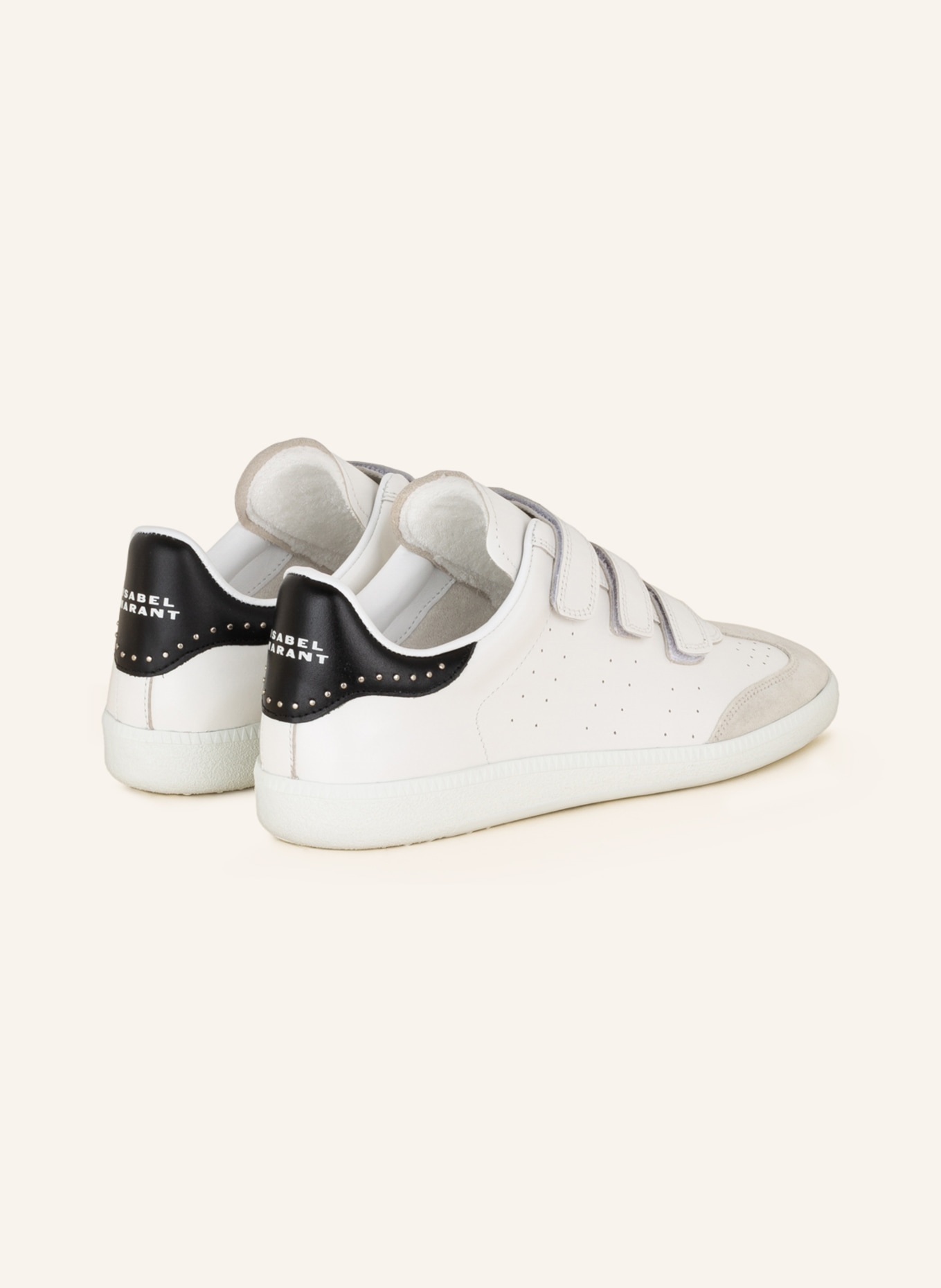 ISABEL MARANT Sneakers BETH, Color: WHITE/ BLACK/ GRAY (Image 2)