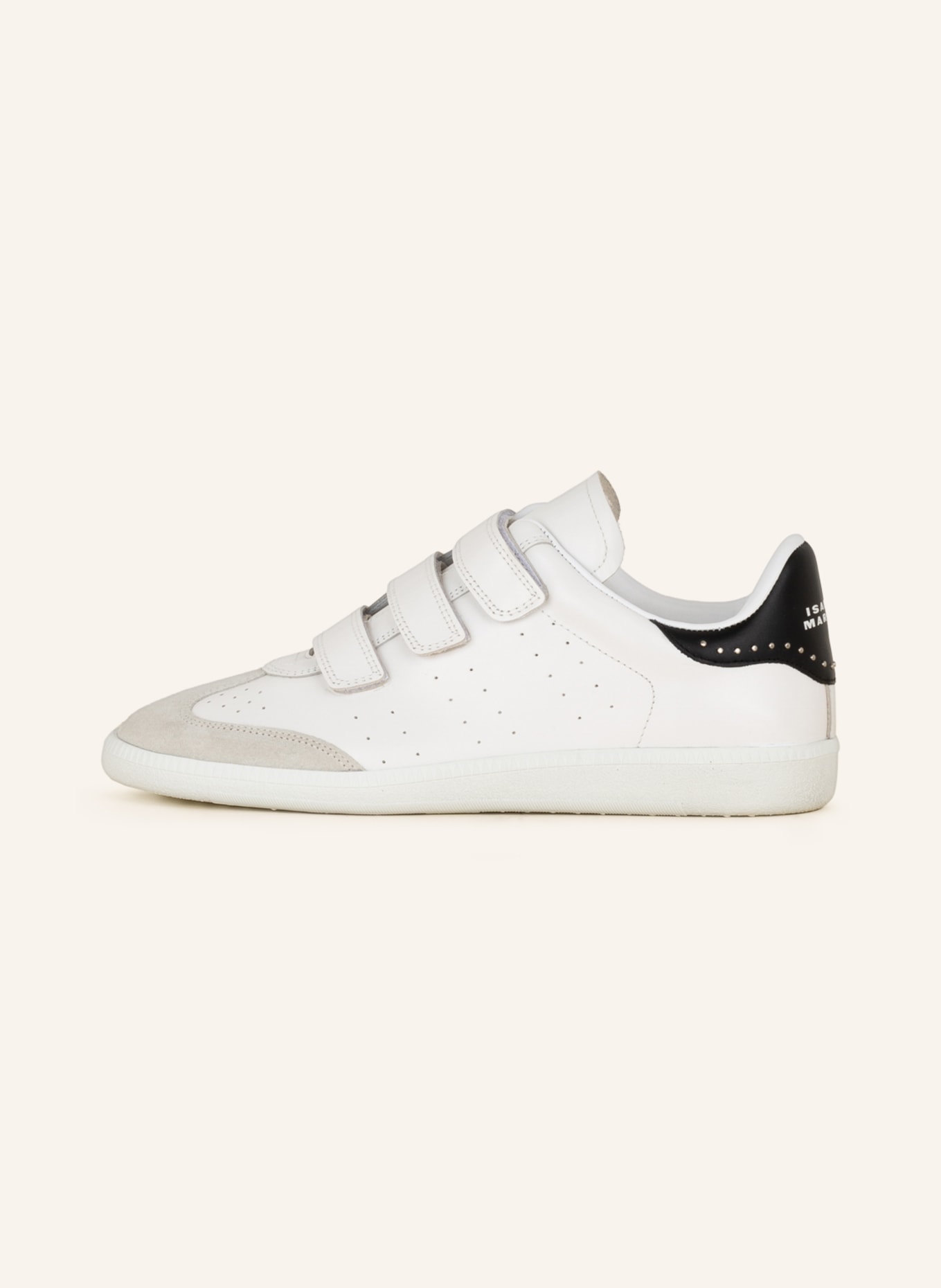ISABEL MARANT Sneakers BETH, Color: WHITE/ BLACK/ GRAY (Image 4)